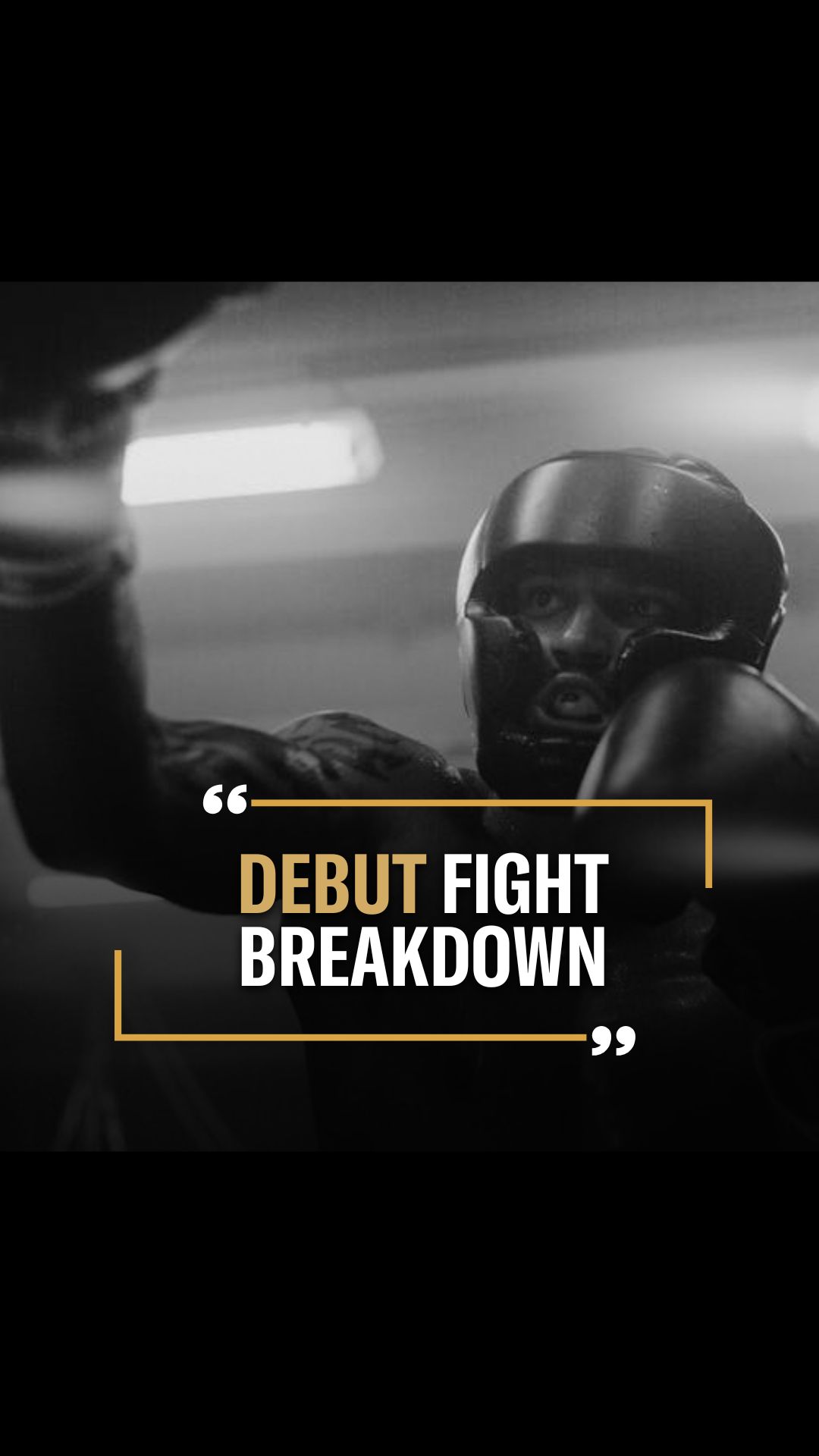 Jordan Patterson: Debut Fight Break...
