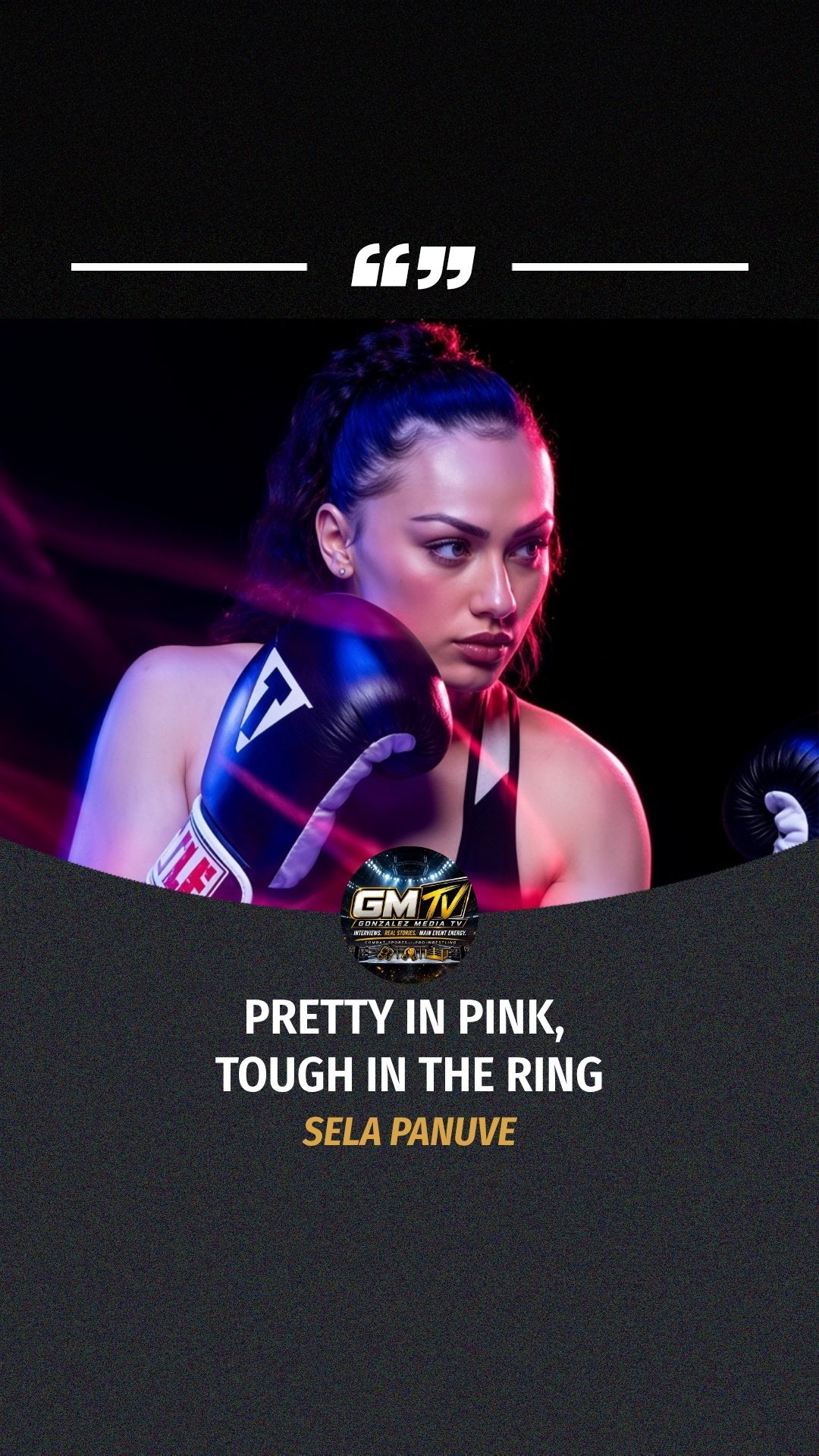 Sela Panuve: Pretty in Pink, Tough ...