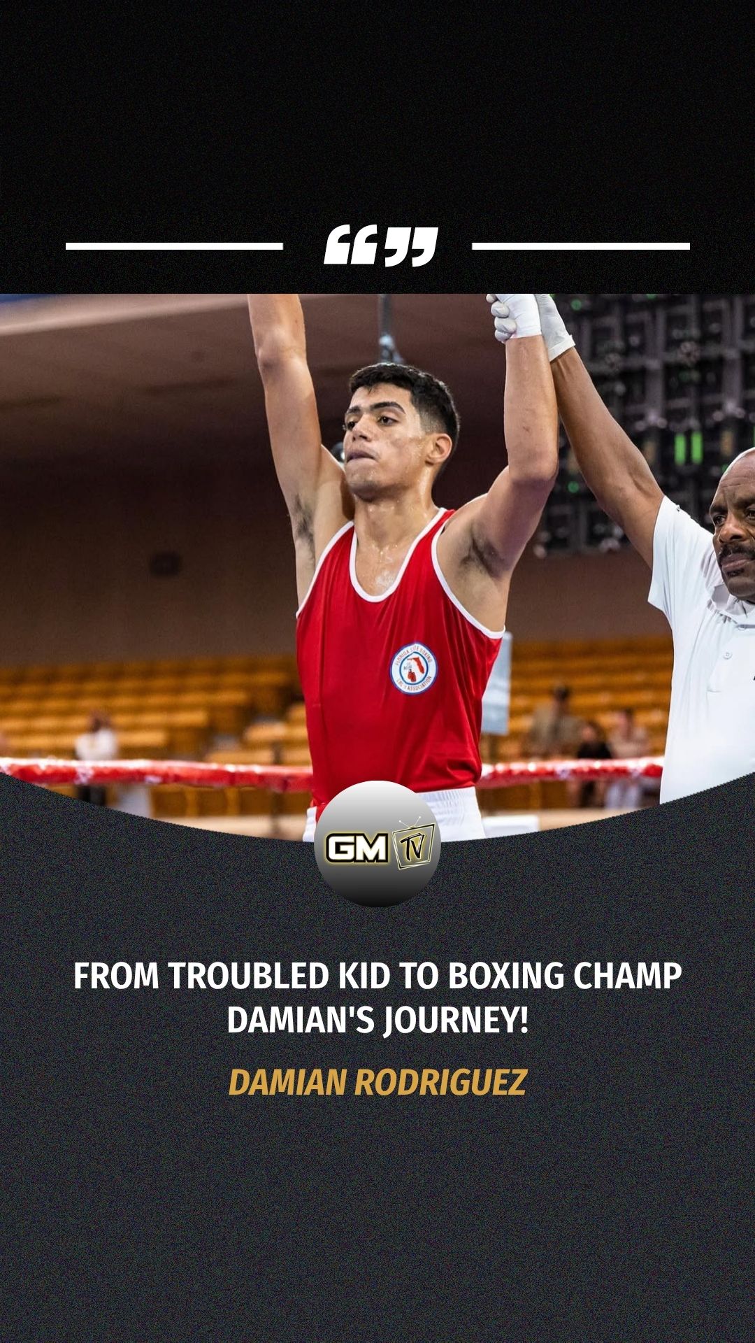 Damian Rodriguez: From Troubled Kid... on MILLIONS Damian Rodriguez: From Troubled Kid...