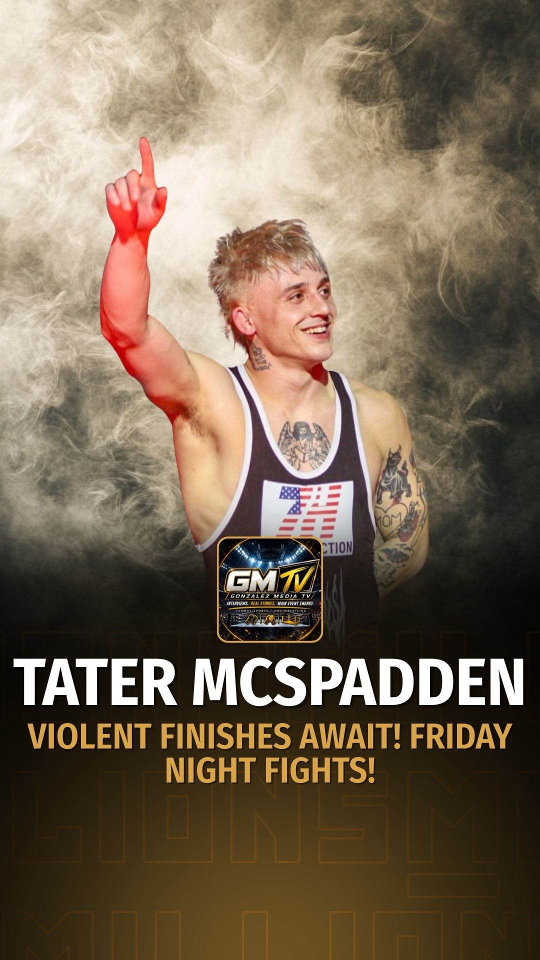 Tater mcspadden: Violent Finishes A... on MILLIONS Tater mcspadden: Violent Finishes A...