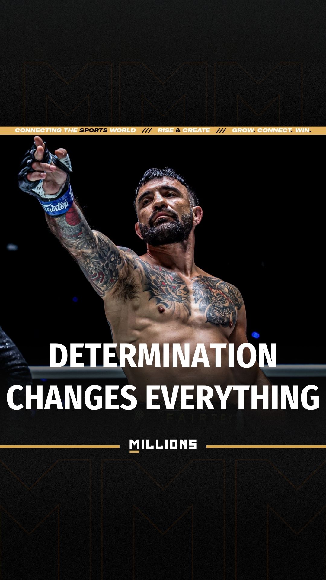 Denis Puric: Determination Changes ... on MILLIONS Denis Puric: Determination Changes ...