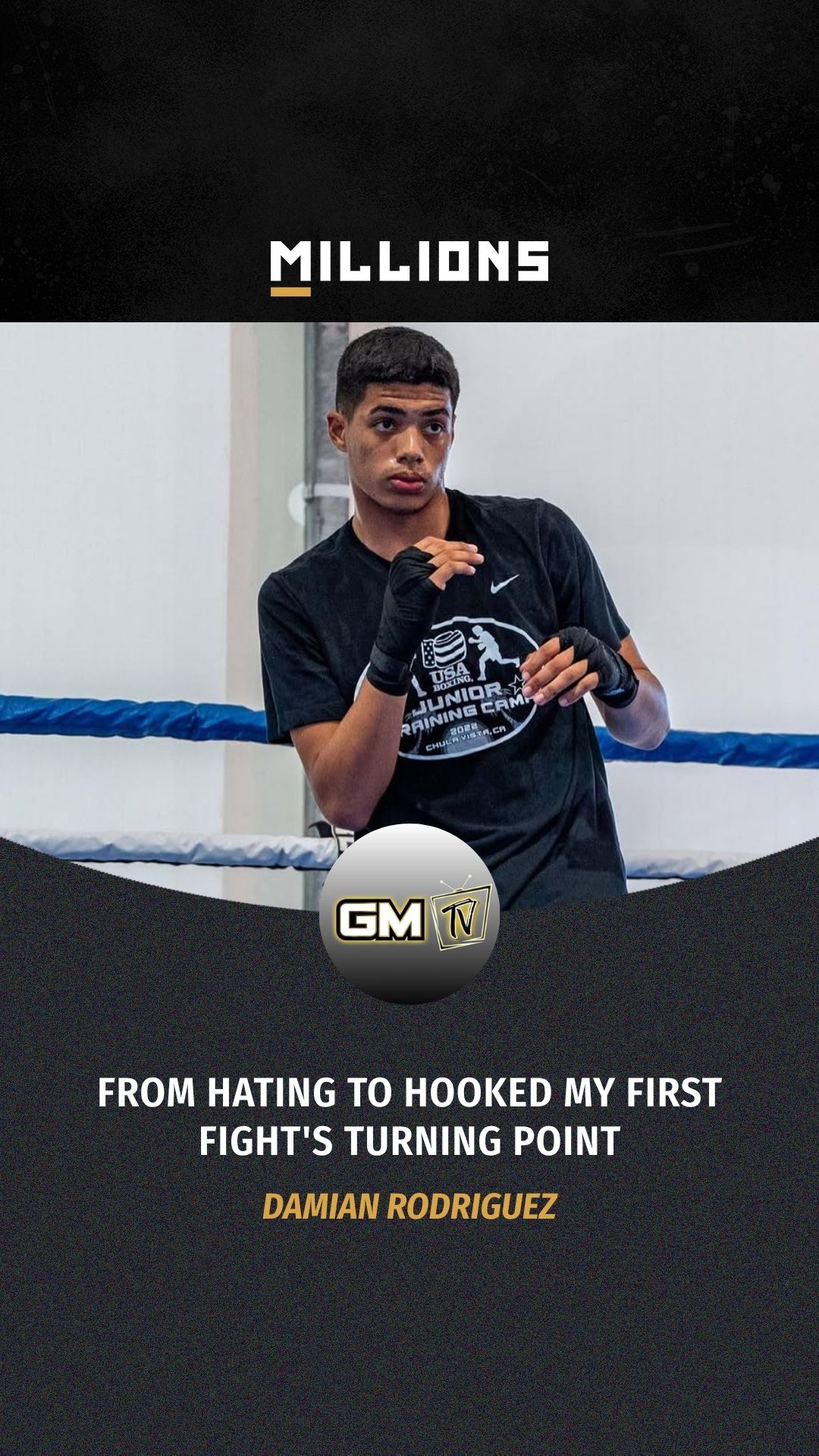 Damian Rodriguez: From Hating to Ho... on MILLIONS Damian Rodriguez: From Hating to Ho...