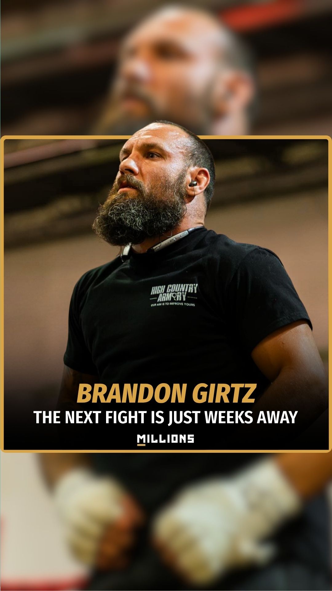 Brandon Girtz: Training for a $500K... on MILLIONS Brandon Girtz: Training for a $500K...
