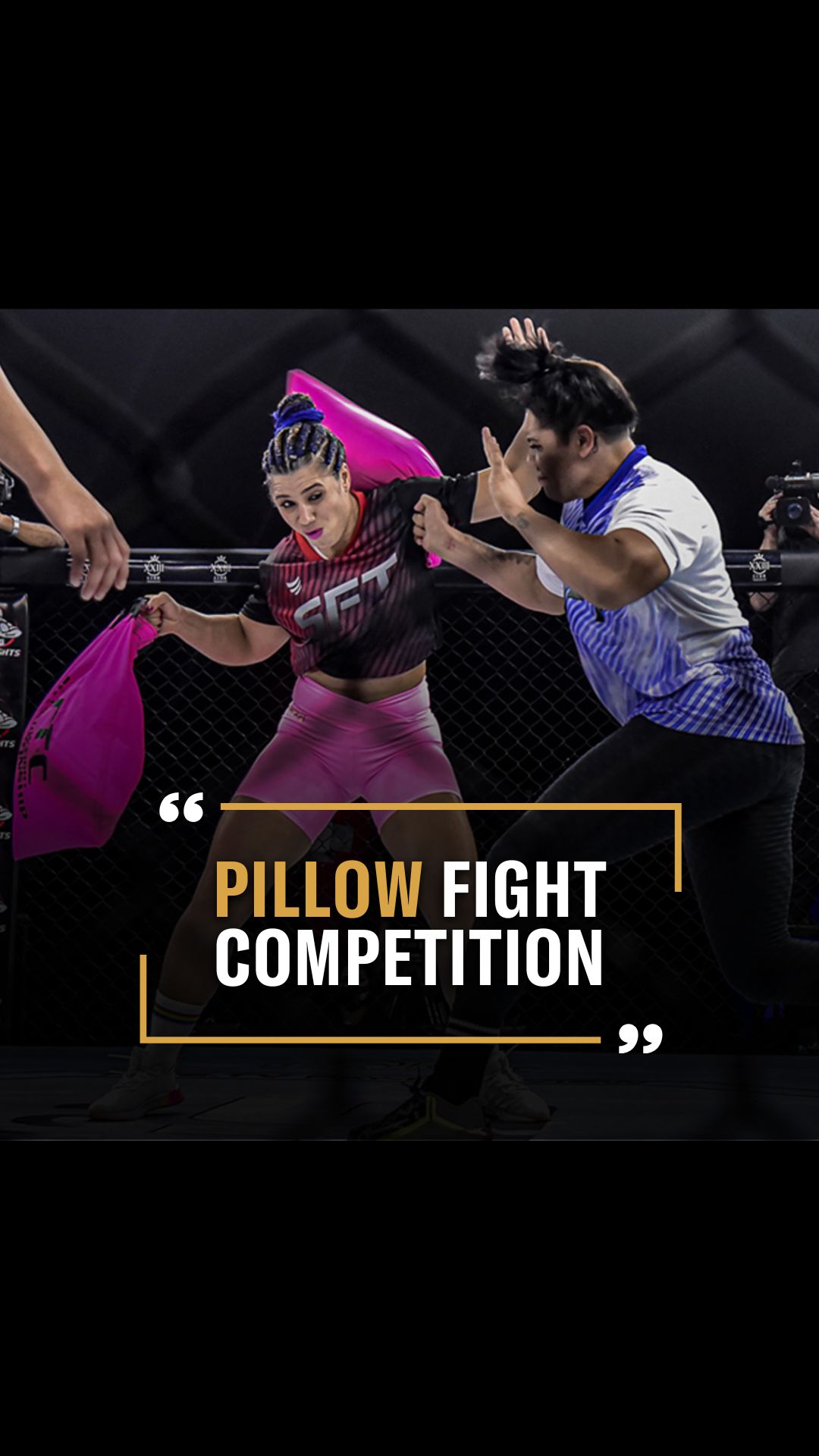Katelyn Nicdao: Pillow Fight Compet...