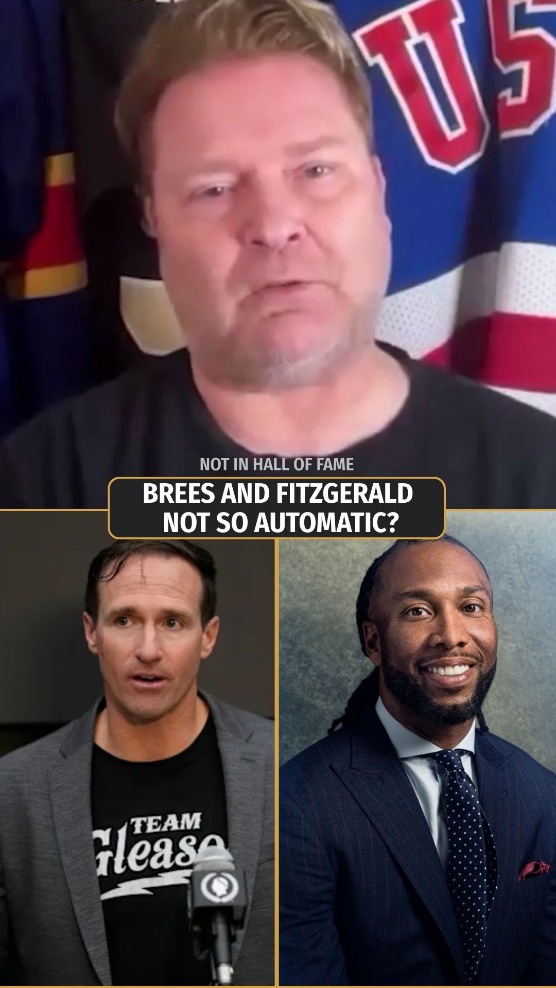 Not in Hall of Fame: Brees and Fitz... on MILLIONS Not in Hall of Fame: Brees and Fitz...