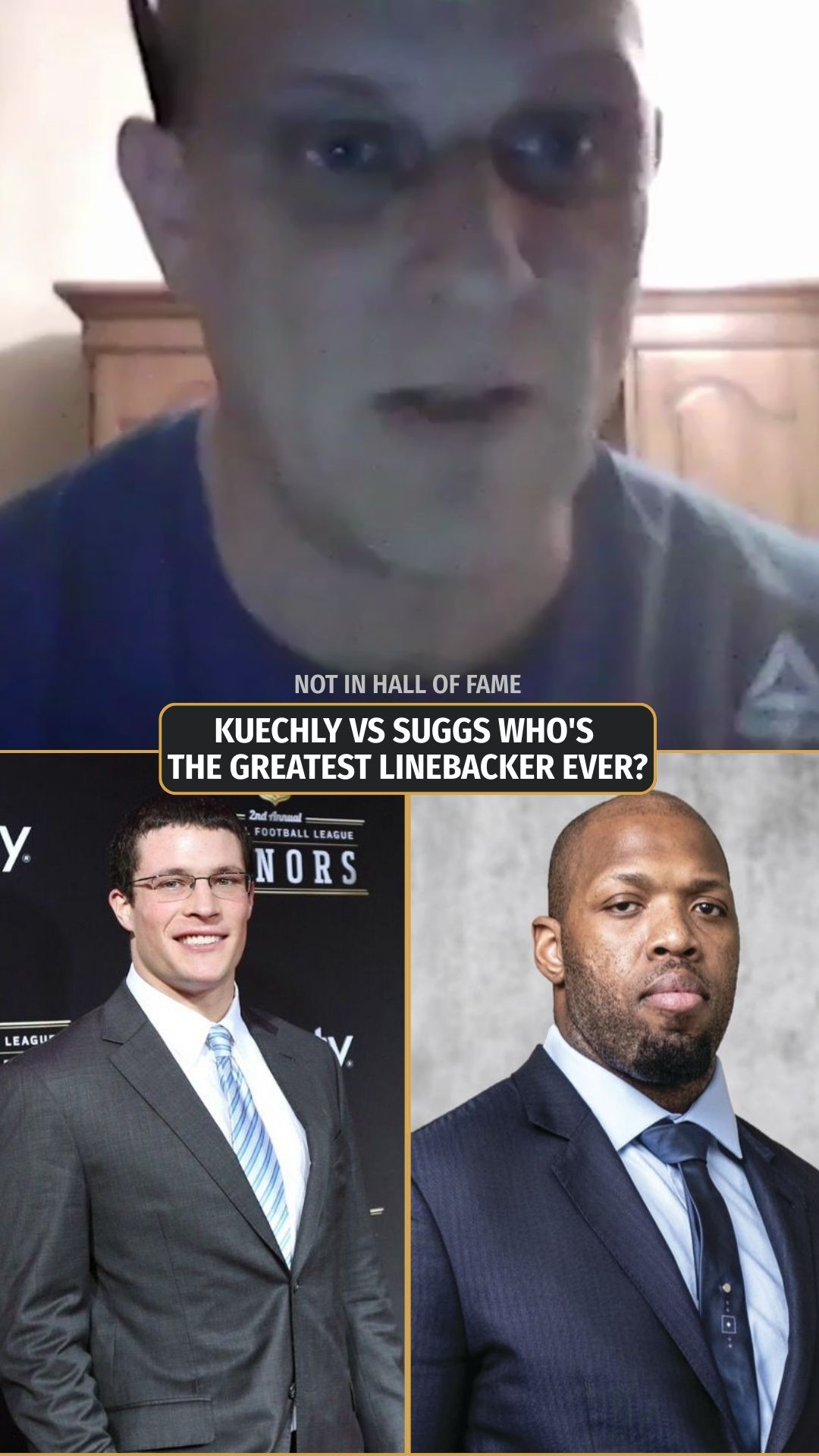 Not in Hall of Fame: Kuechly vs Sug... on MILLIONS Not in Hall of Fame: Kuechly vs Sug...