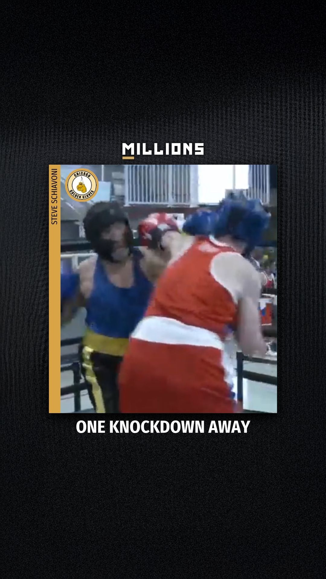 Steve Schiavoni: One Knockdown Away...
