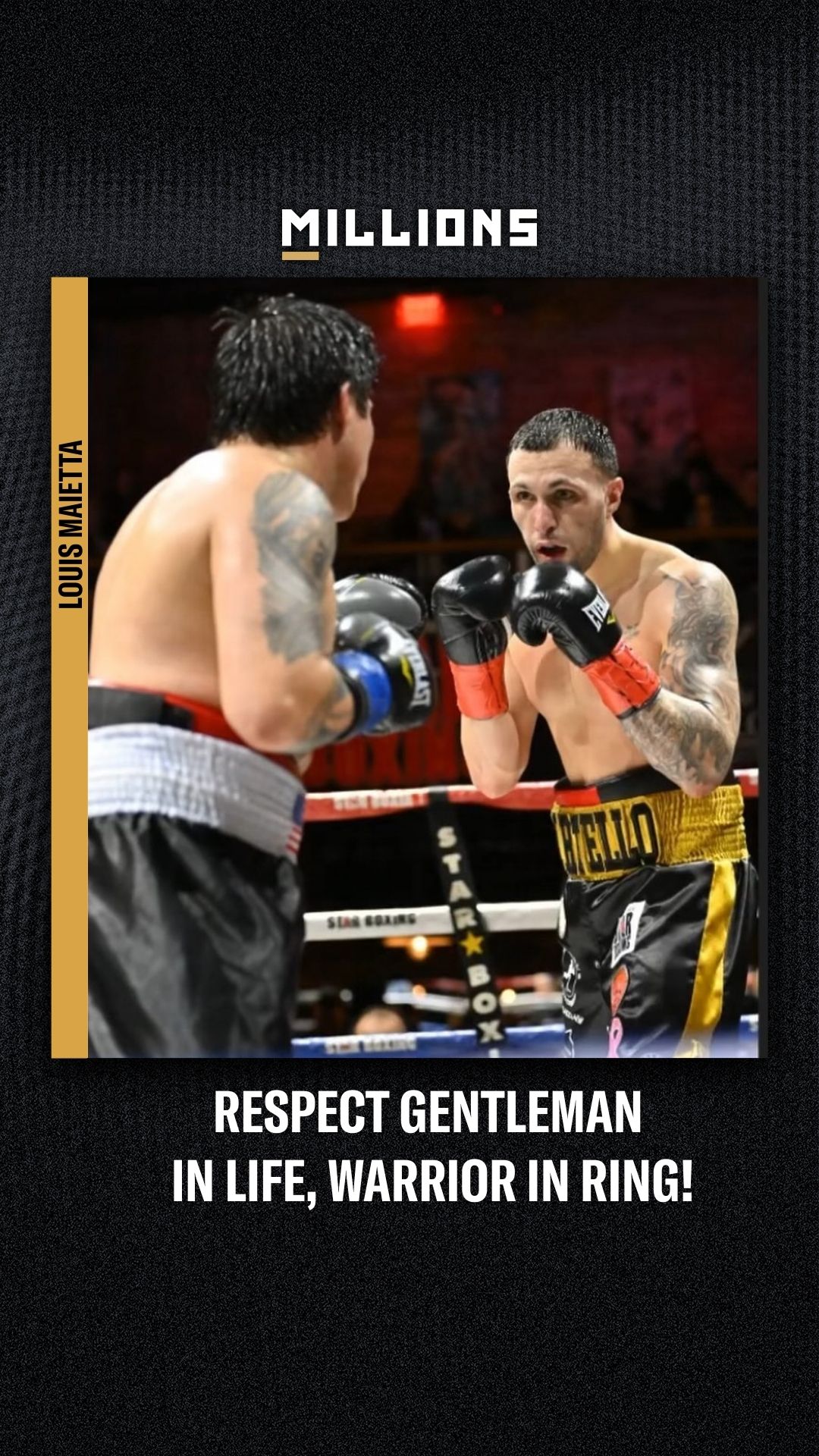 Louis Maietta: Respect Gentleman in...