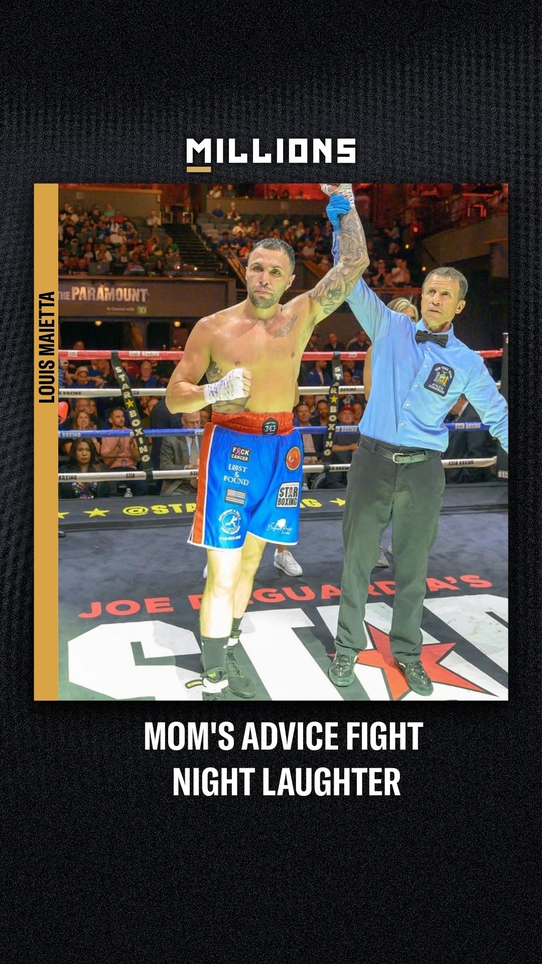 Louis Maietta: Mom's Advice Fight N...
