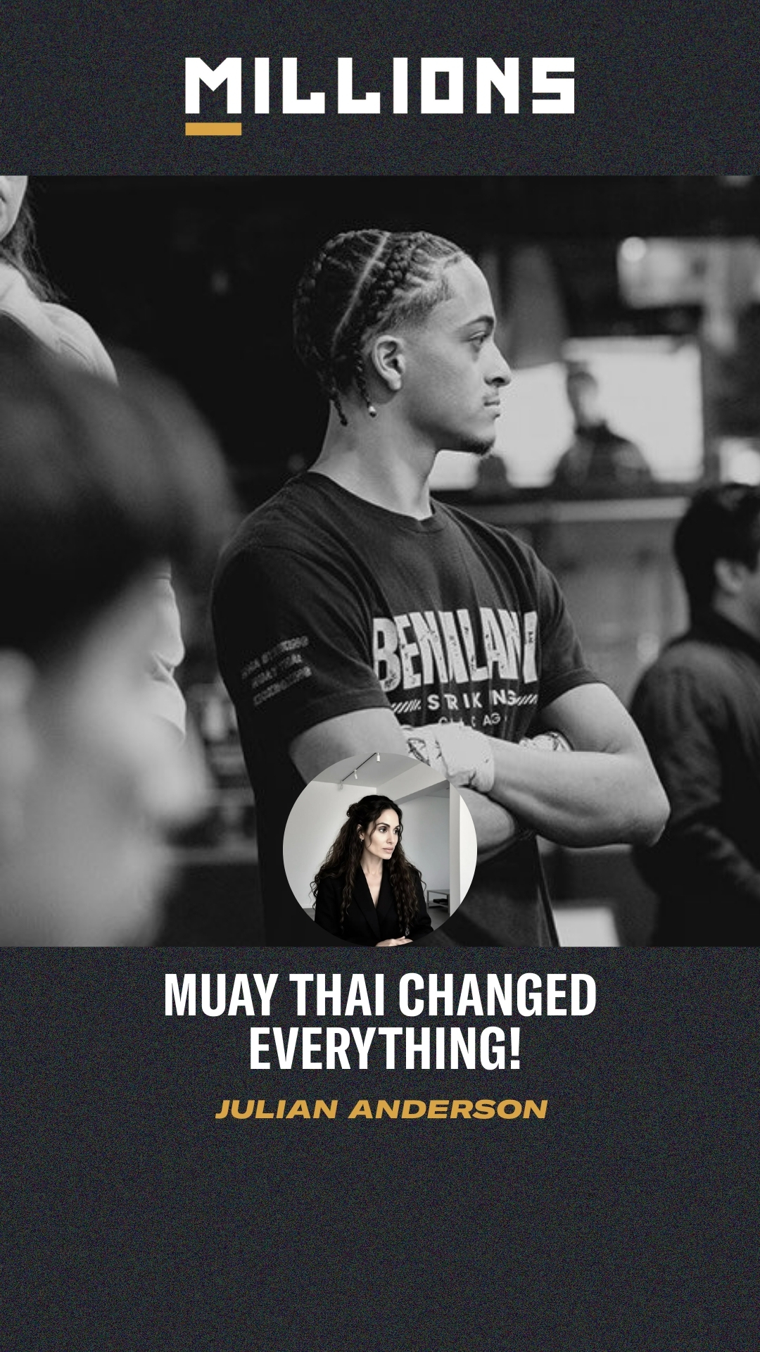 Julian Anderson: Muay Thai Changed ... on MILLIONS Julian Anderson: Muay Thai Changed ...