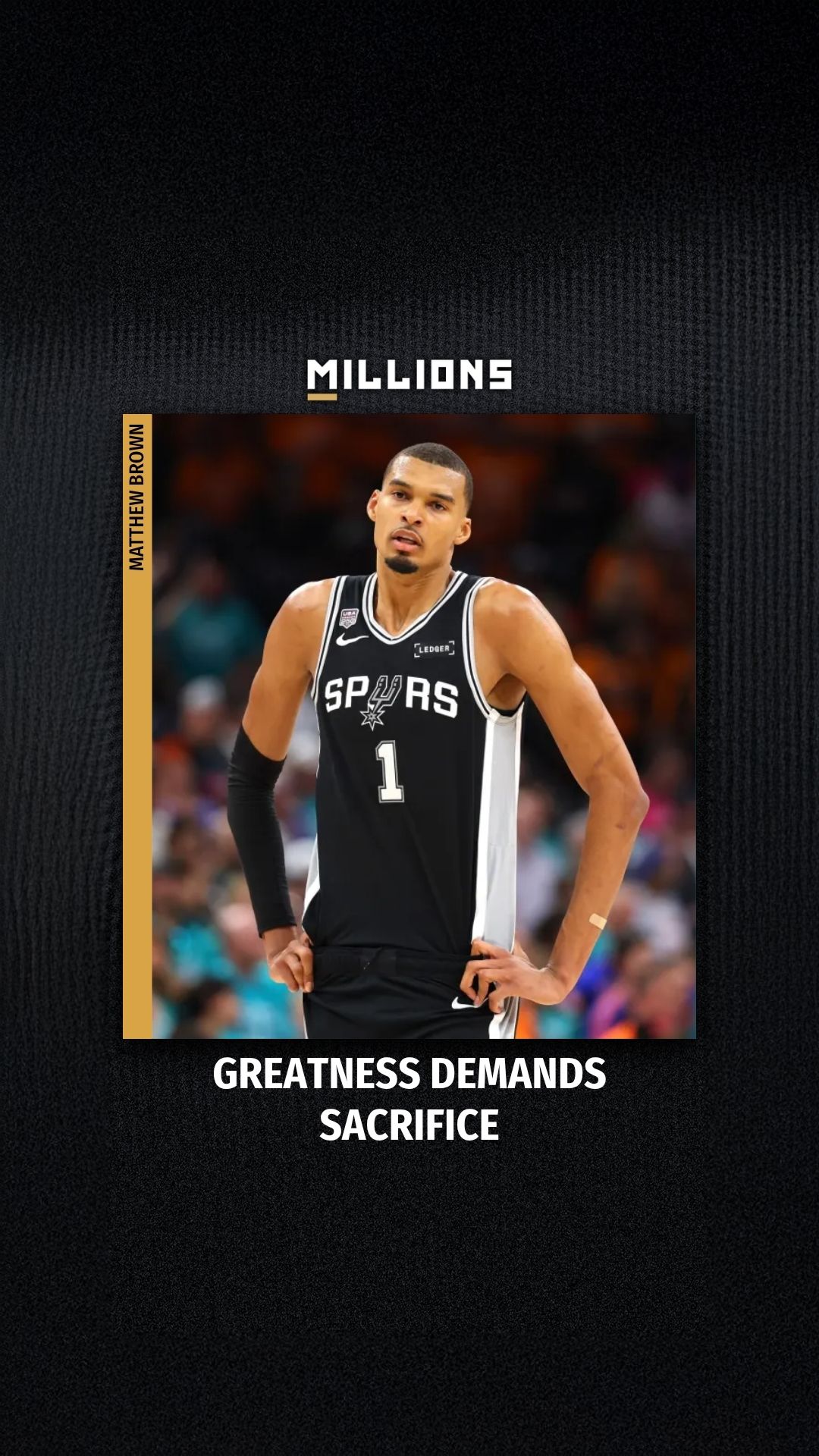 Matthew Brown: Greatness Demands Sa...