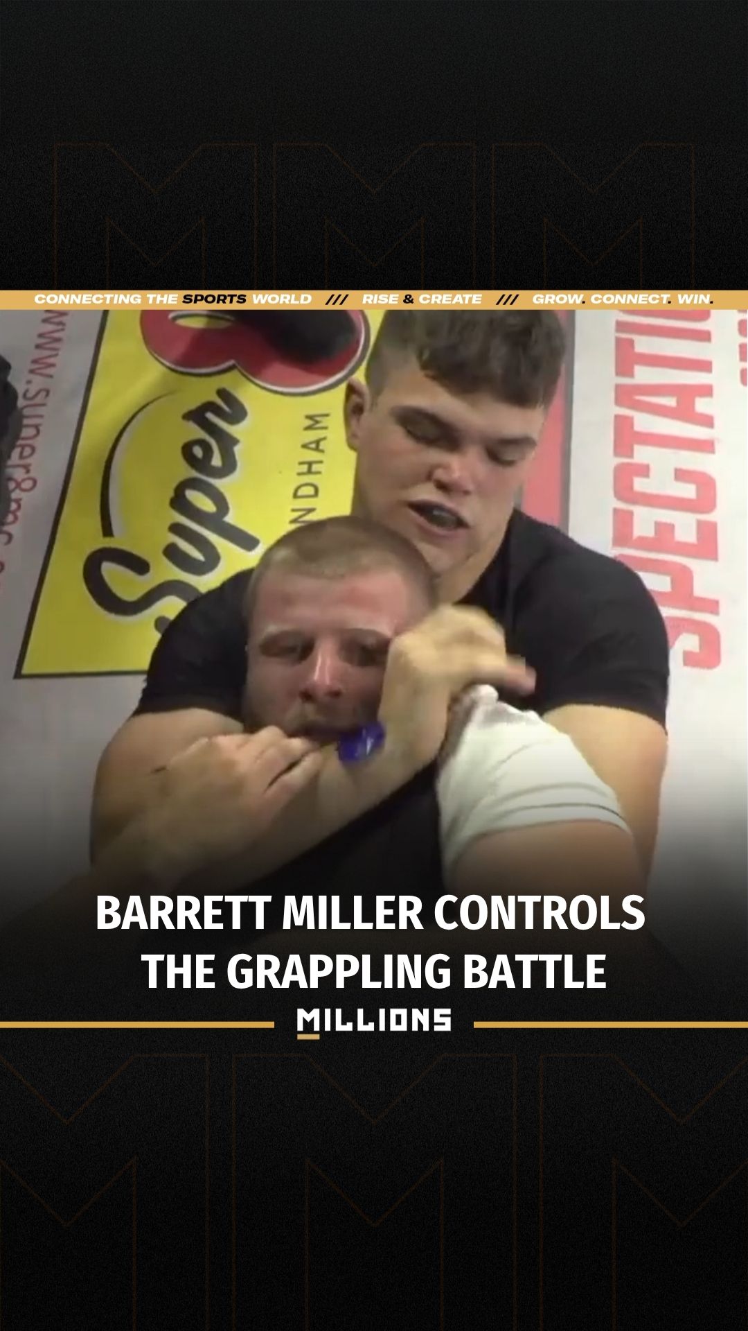 Barrett Muller Controls the Grappli... on MILLIONS Barrett Muller Controls the Grappli...