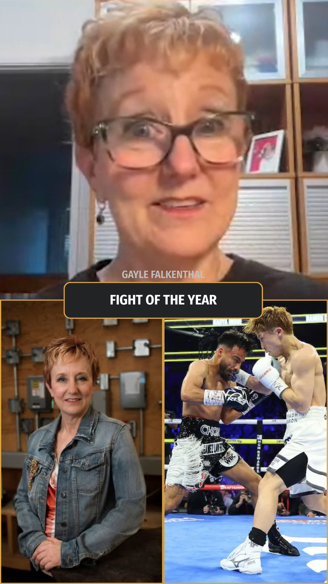 Gayle Falkenthal: Inoue vs. Cardena... on MILLIONS Gayle Falkenthal: Inoue vs. Cardena...
