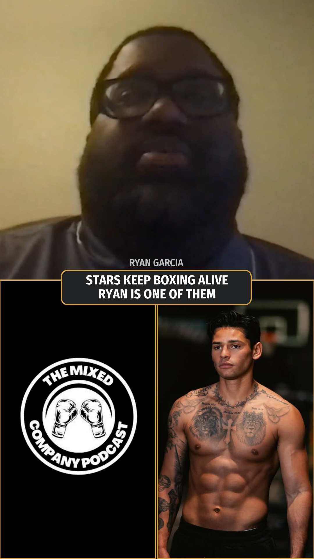 The Mixed Company: Ryan Garcia Wash... on MILLIONS The Mixed Company: Ryan Garcia Wash...