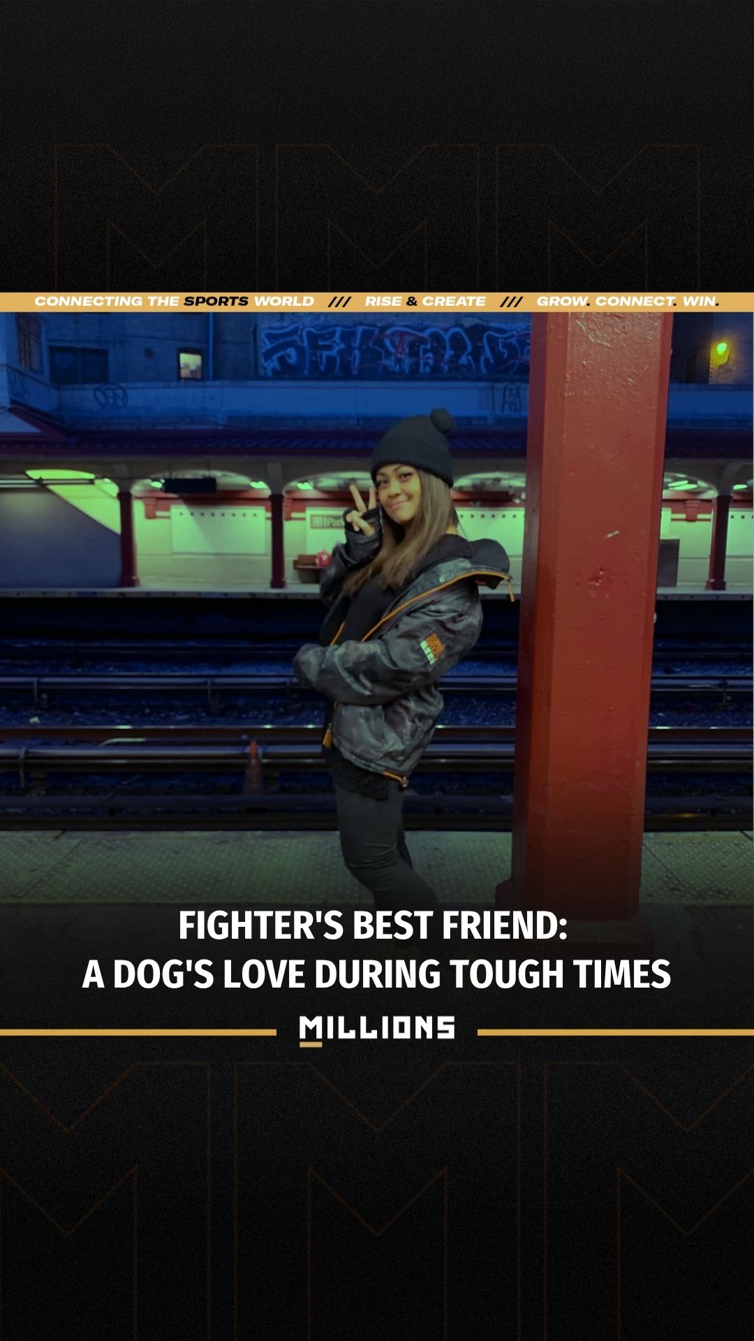 Nina Hernandez: Fighter's Best Frie... on MILLIONS Nina Hernandez: Fighter's Best Frie...