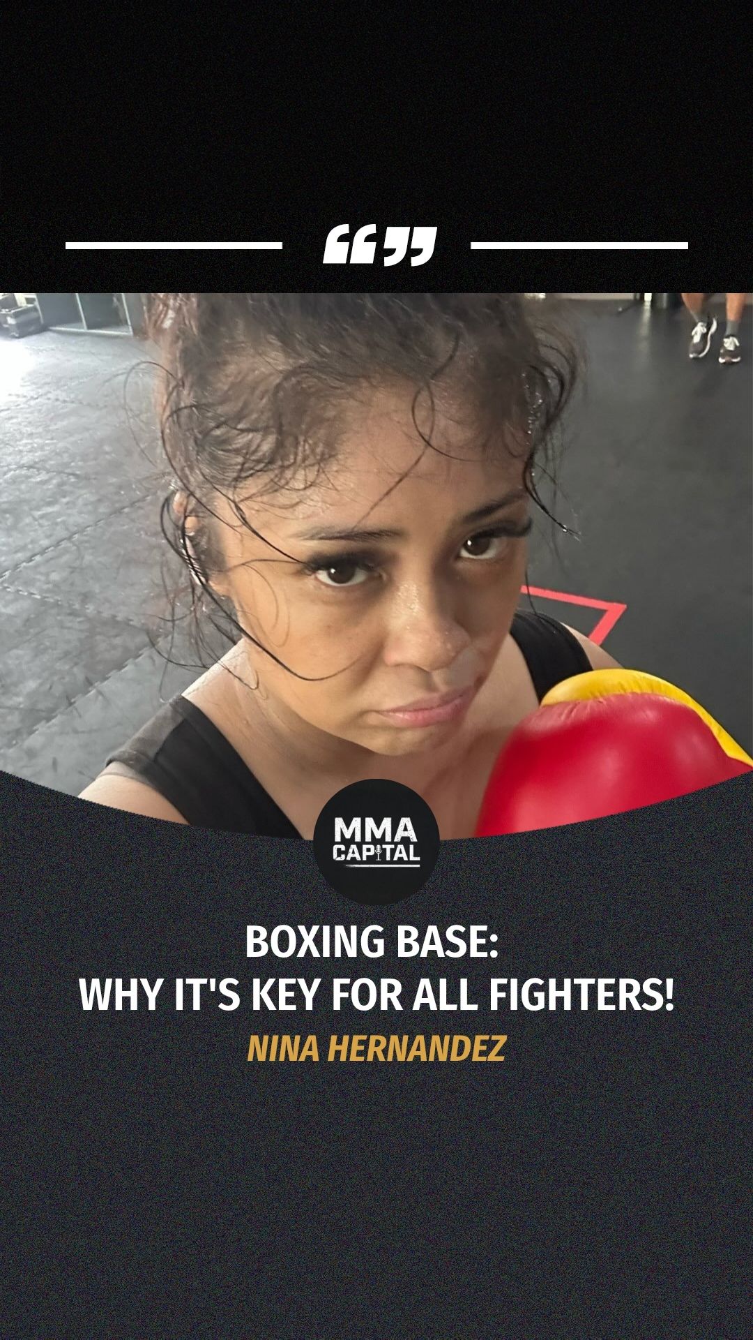 Nina Hernandez: Boxing Base: Why It... on MILLIONS Nina Hernandez: Boxing Base: Why It...