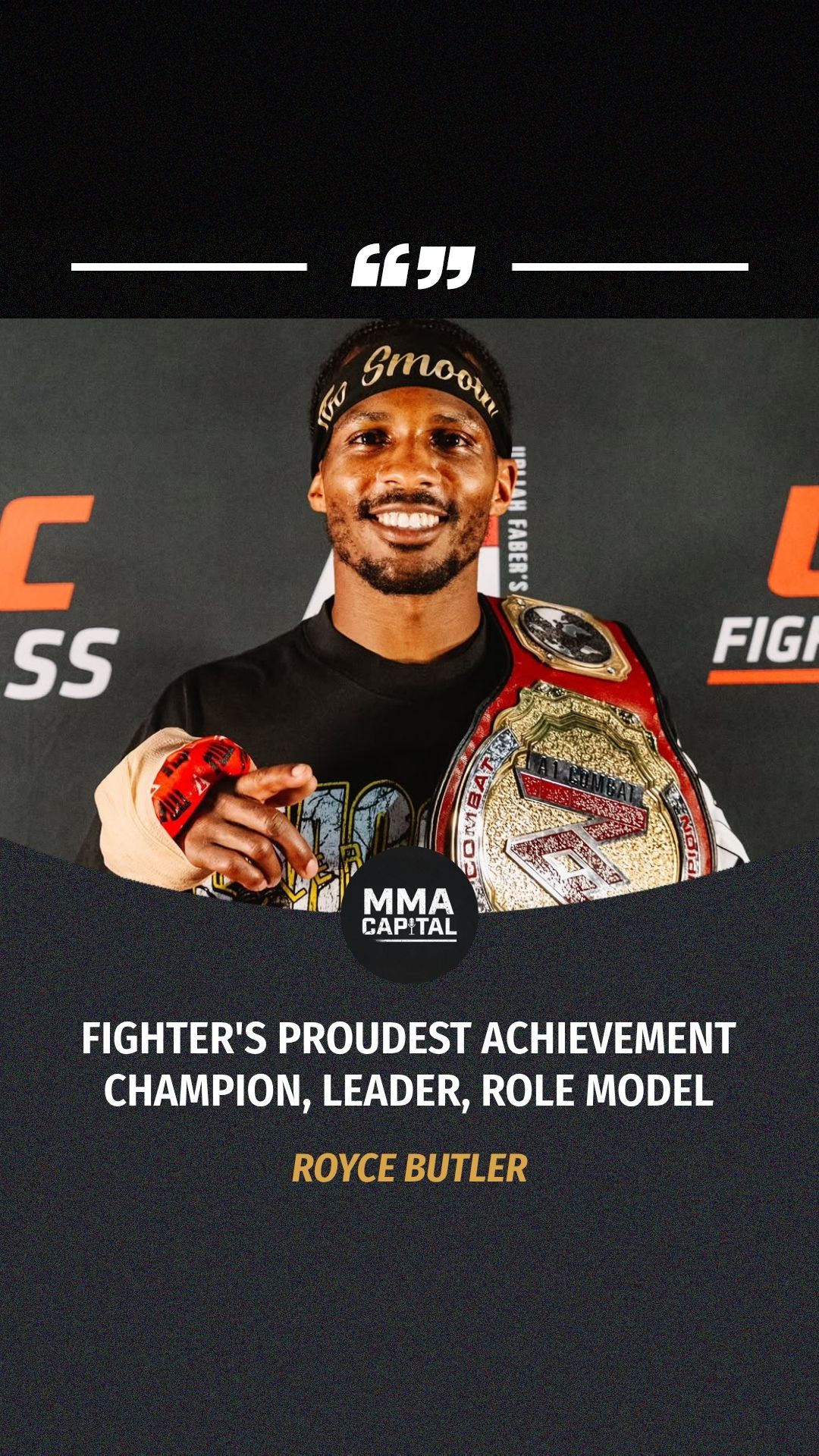 Royce Butler: Fighter's Proudest Ac... on MILLIONS Royce Butler: Fighter's Proudest Ac...