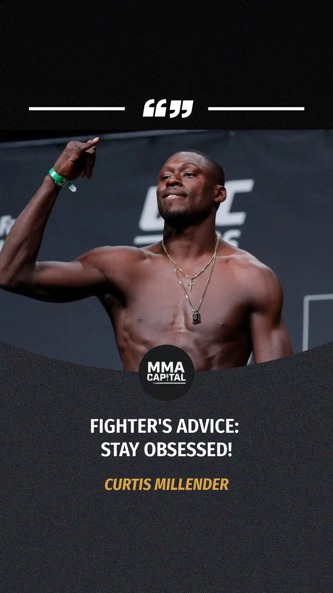 Curtis Millender: Fighter's Advice:... on MILLIONS Curtis Millender: Fighter's Advice:...