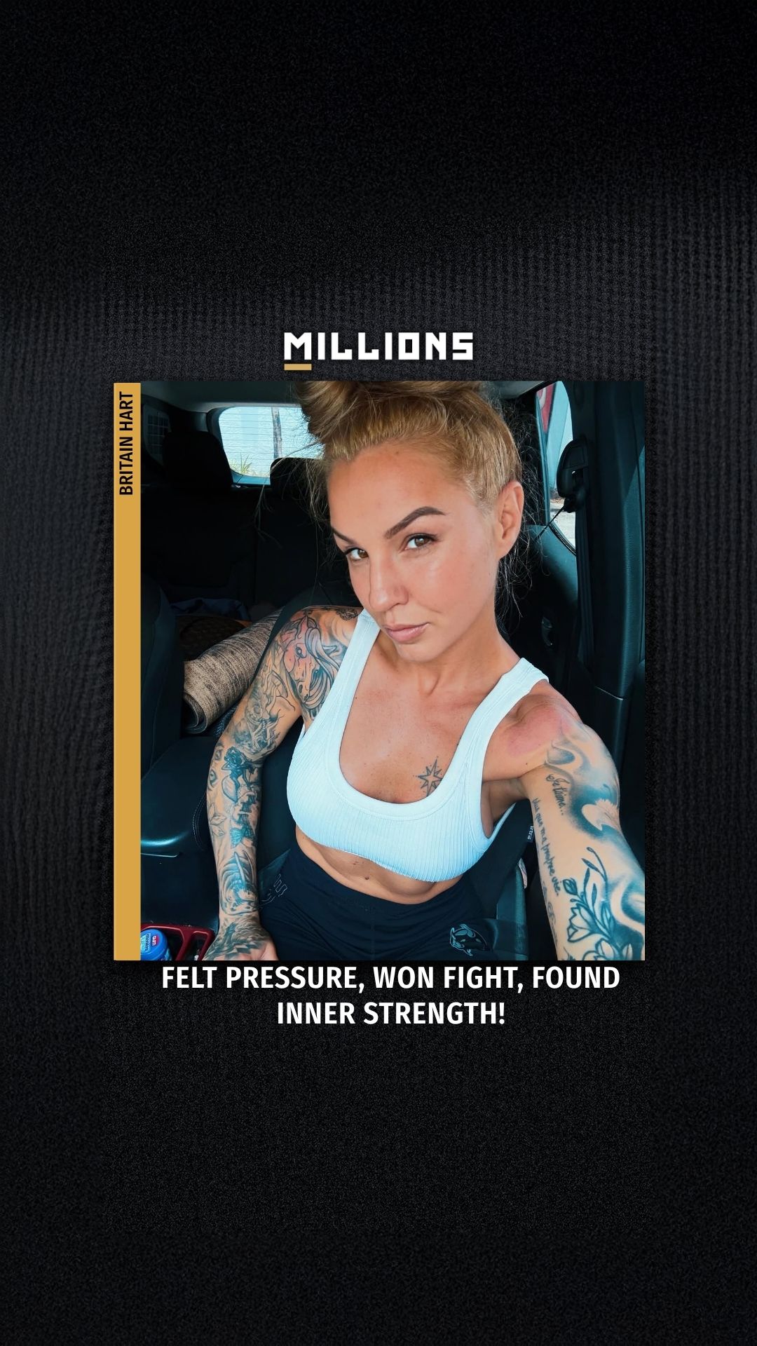 Britain Hart: Felt Pressure, Won Fi...
