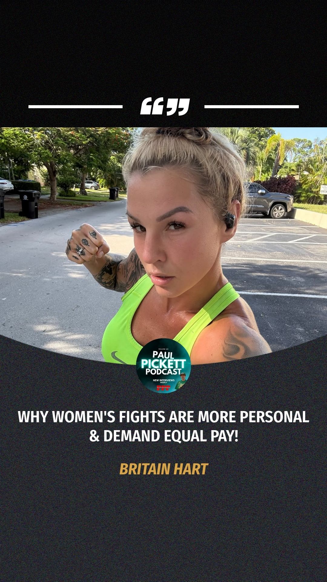 Britain Hart: Why Women's Fights Ar...