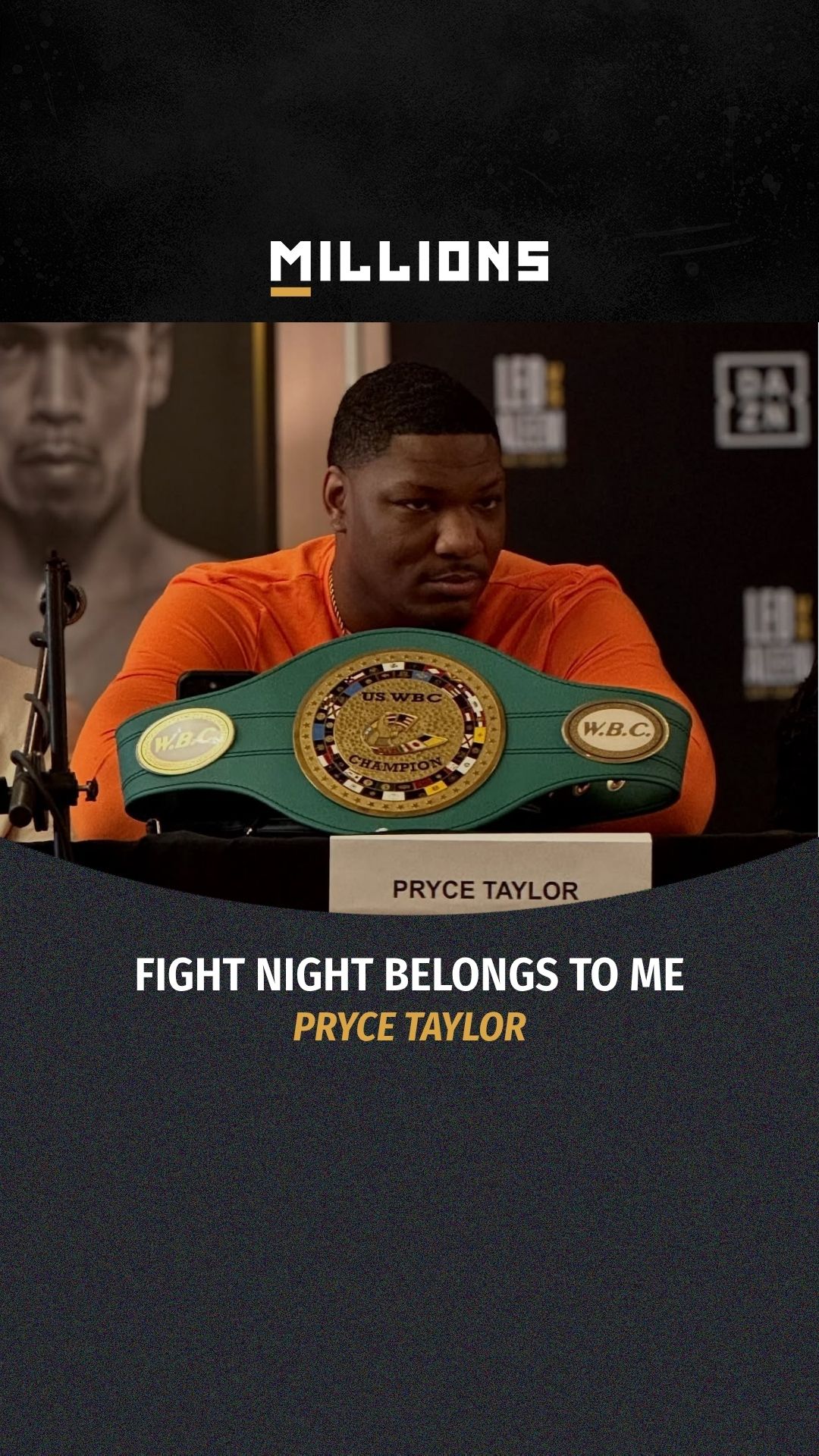Pryce Taylor: Expect Fireworks In T...
