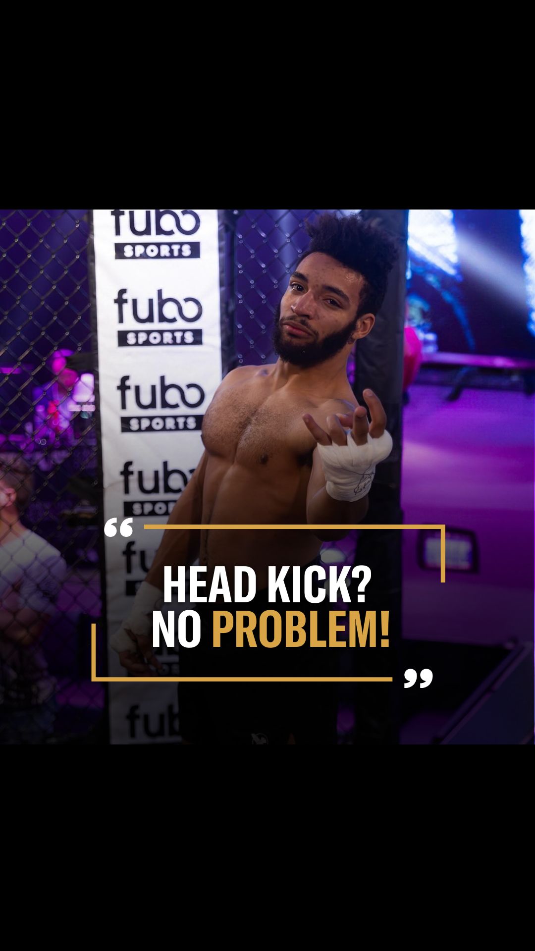 Quintarius Fisher: Head Kick? No Pr... on MILLIONS Quintarius Fisher: Head Kick? No Pr...