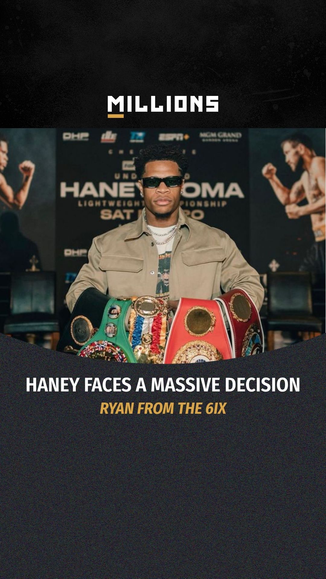 RYAN FROM THE 6IX: The Clock Is Tic... on MILLIONS RYAN FROM THE 6IX: The Clock Is Tic...