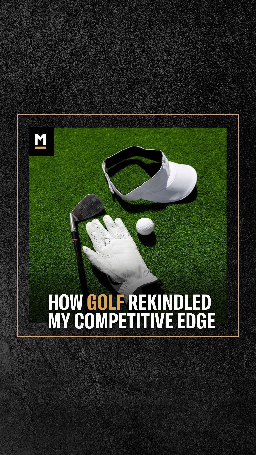 Danny Cahill: How Golf Rekindled My...