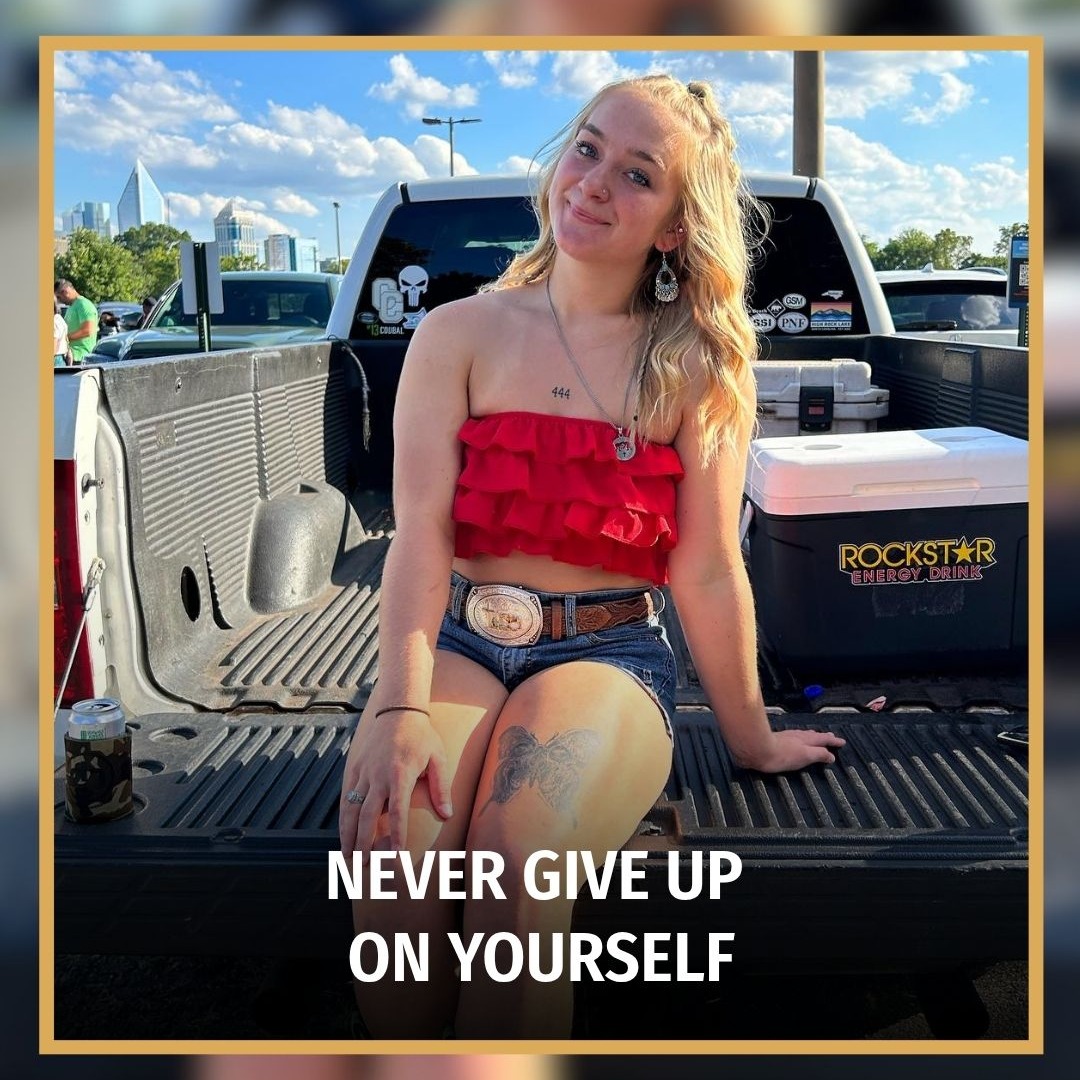 Never Give Up On Yourself