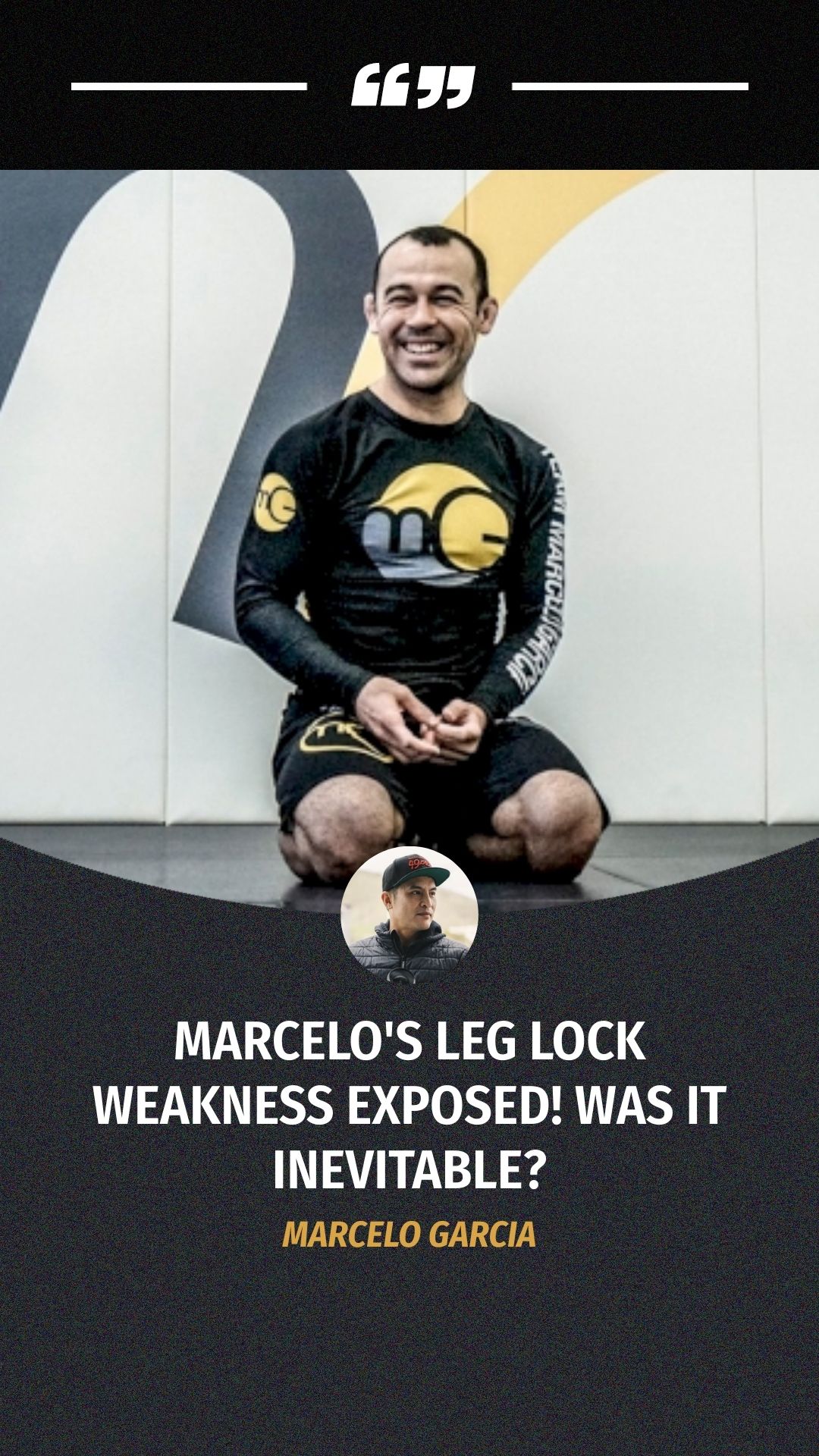 Sean Pierre: Marcelo's Leg Lock Wea...
