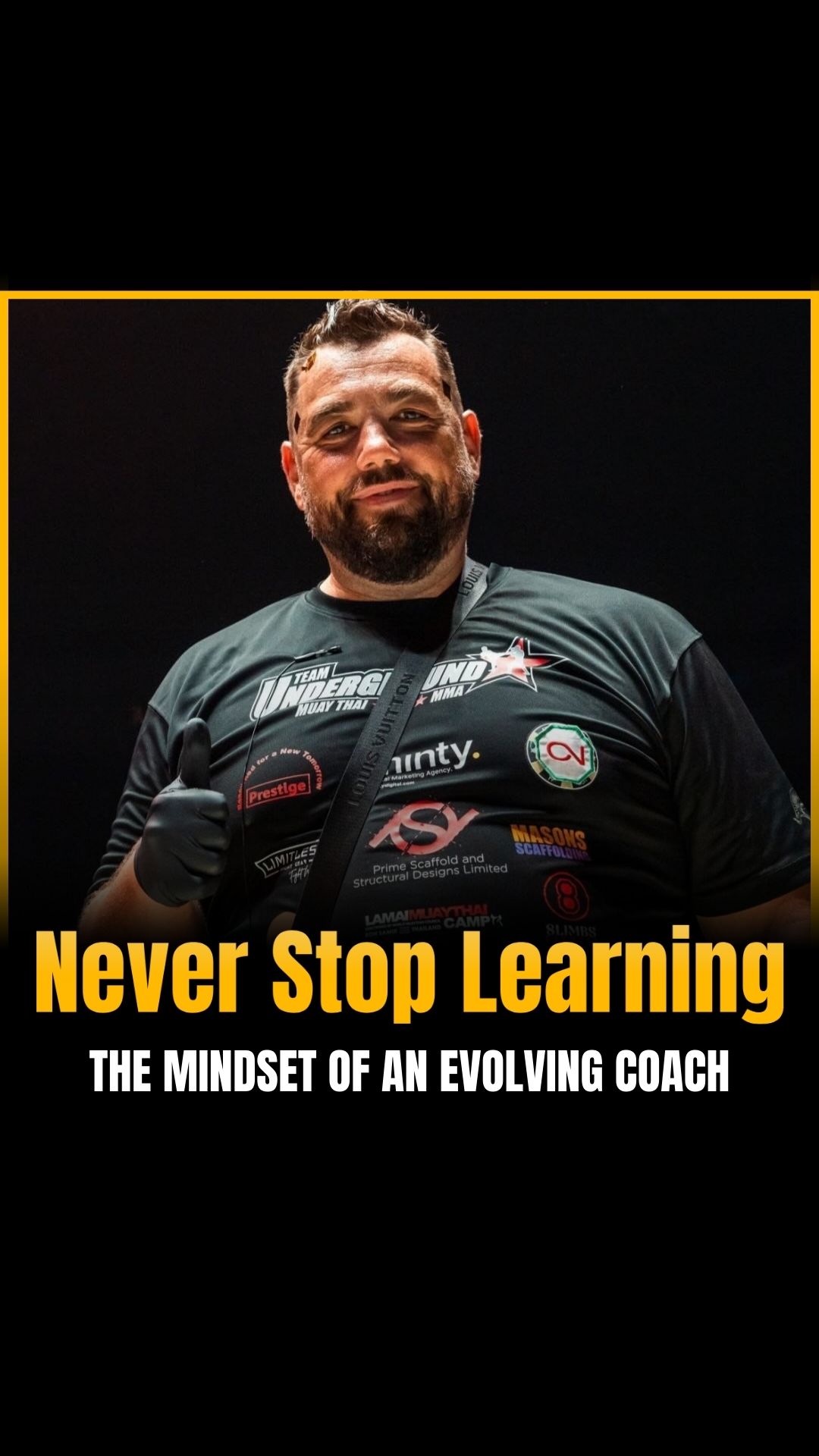 Christian Knowles:  Never Stop Grow...
