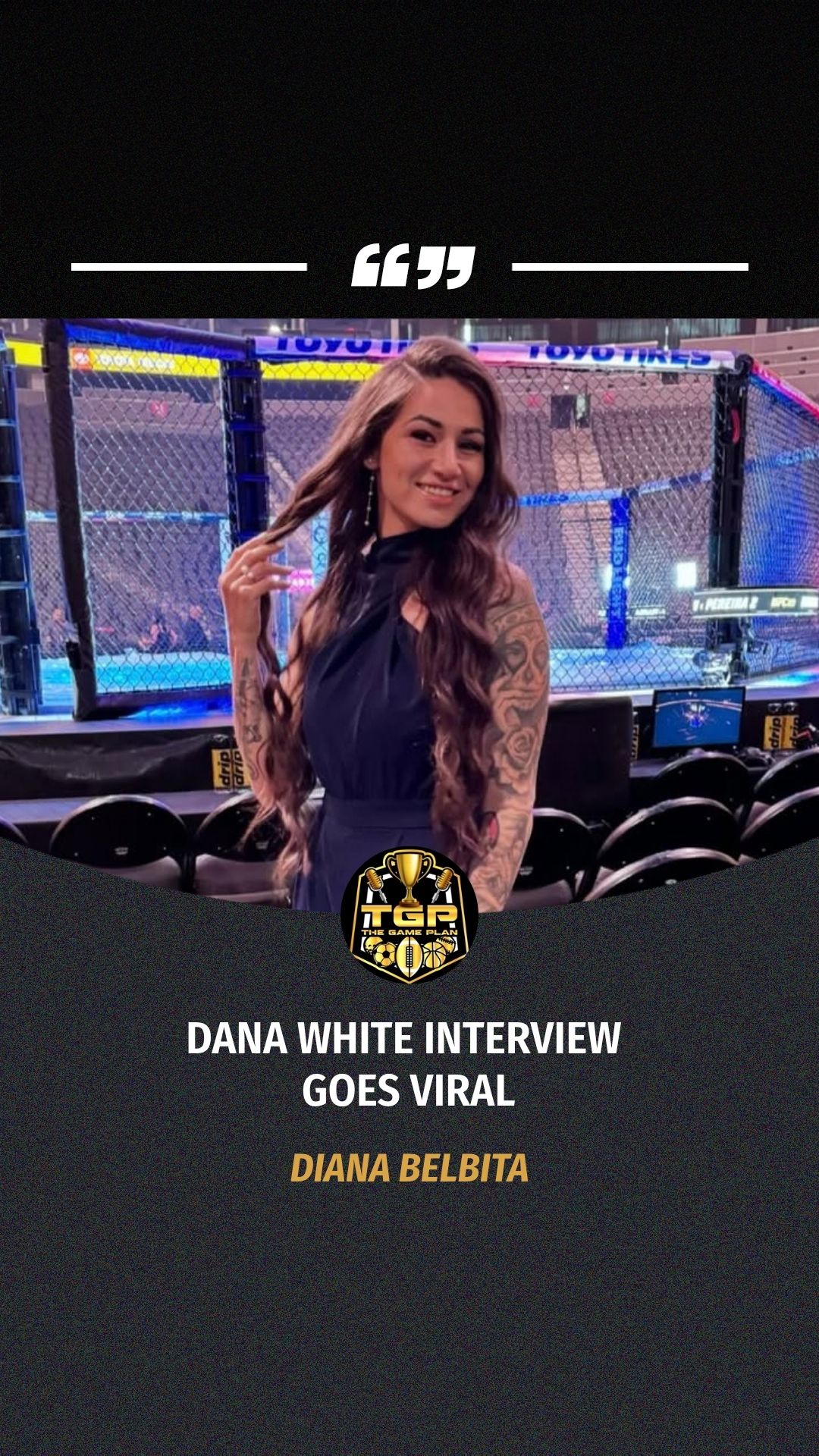 Diana Belbita: Dana White Interview... on MILLIONS Diana Belbita: Dana White Interview...