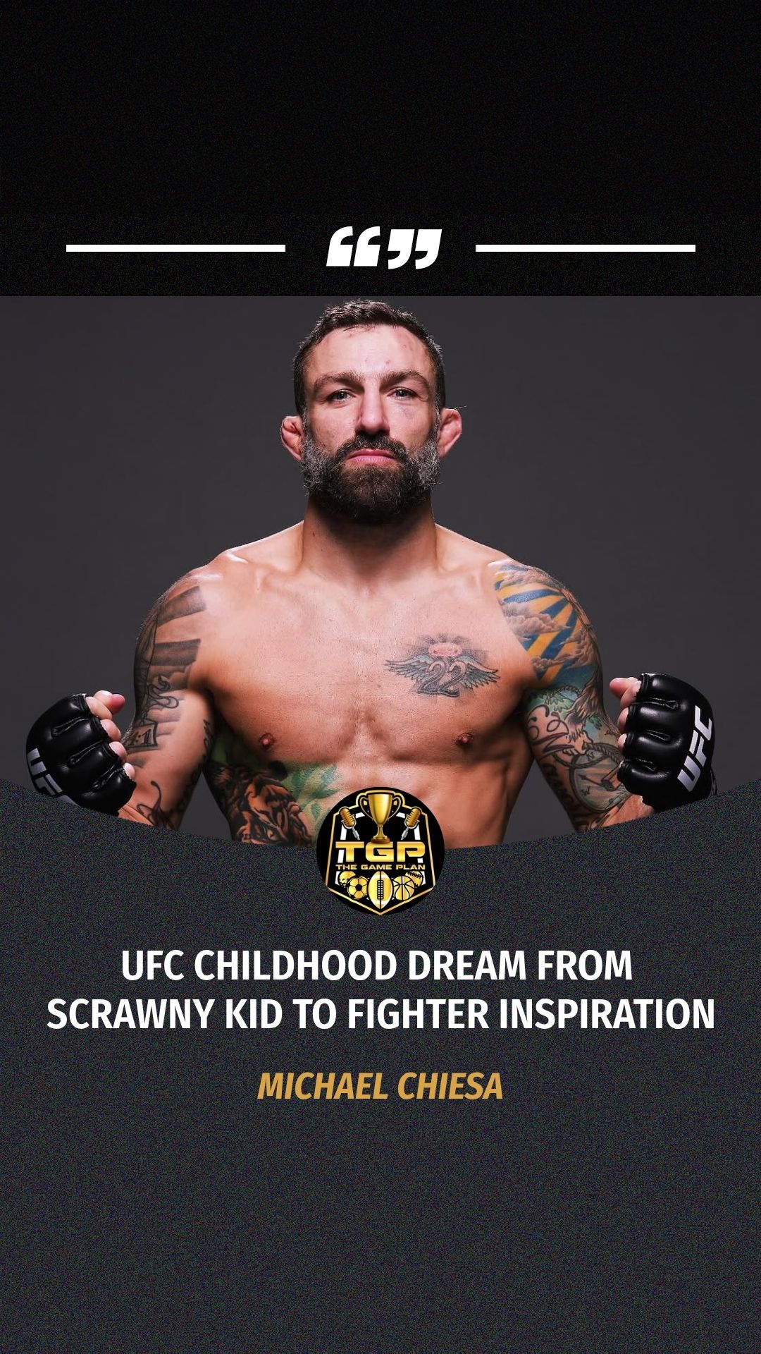 Michael Chiesa: UFC Childhood Dream... on MILLIONS Michael Chiesa: UFC Childhood Dream...