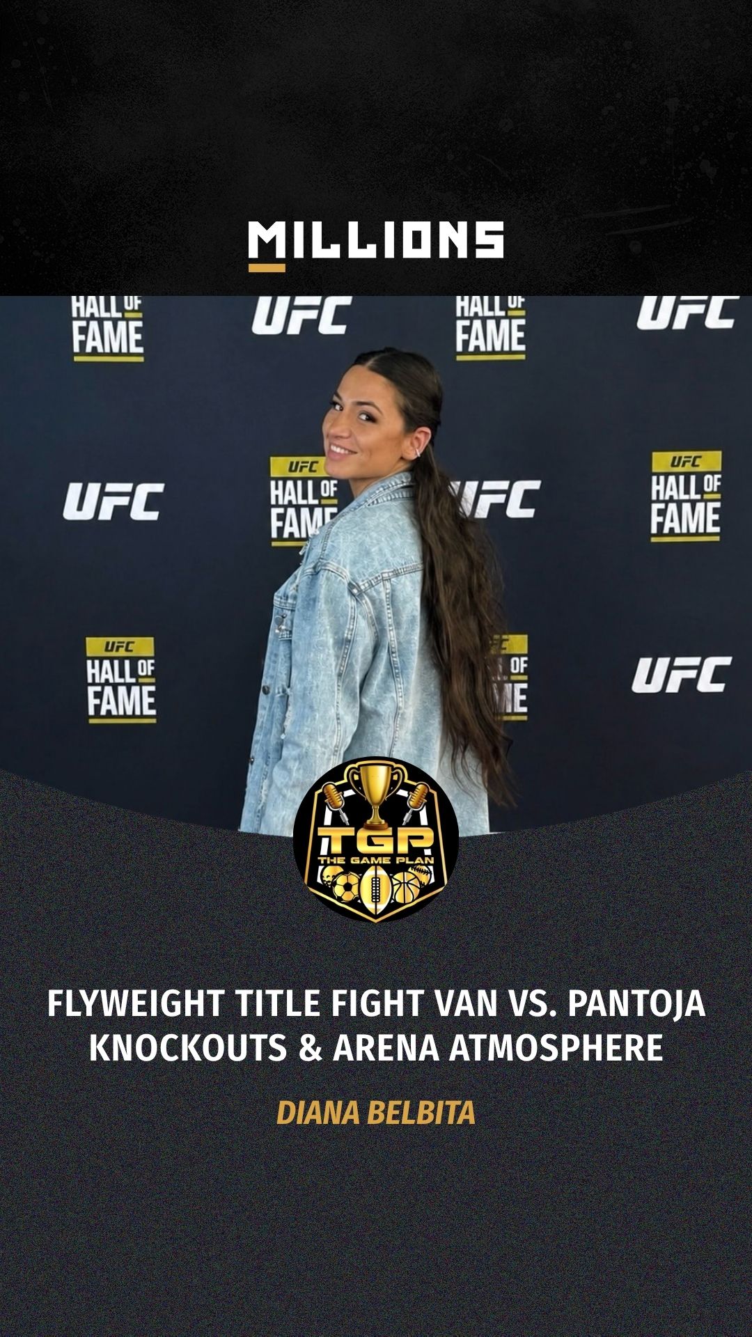 Diana Belbita: Flyweight Title Figh... on MILLIONS Diana Belbita: Flyweight Title Figh...