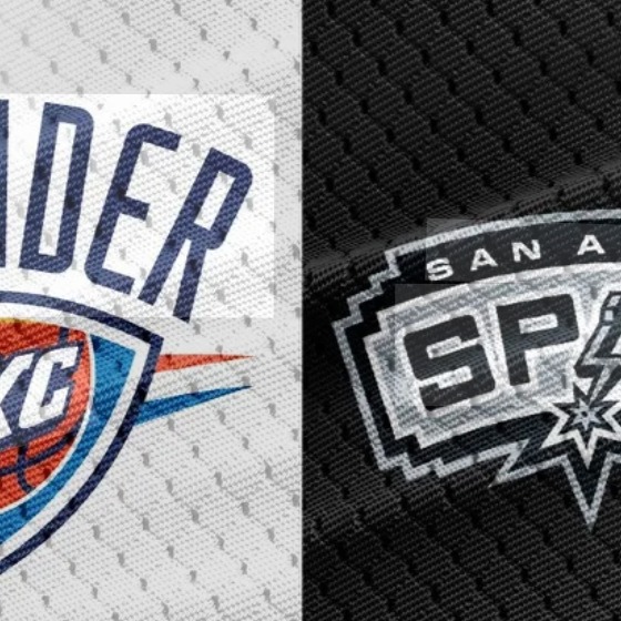 Spurs vs Thunder Western Conference...