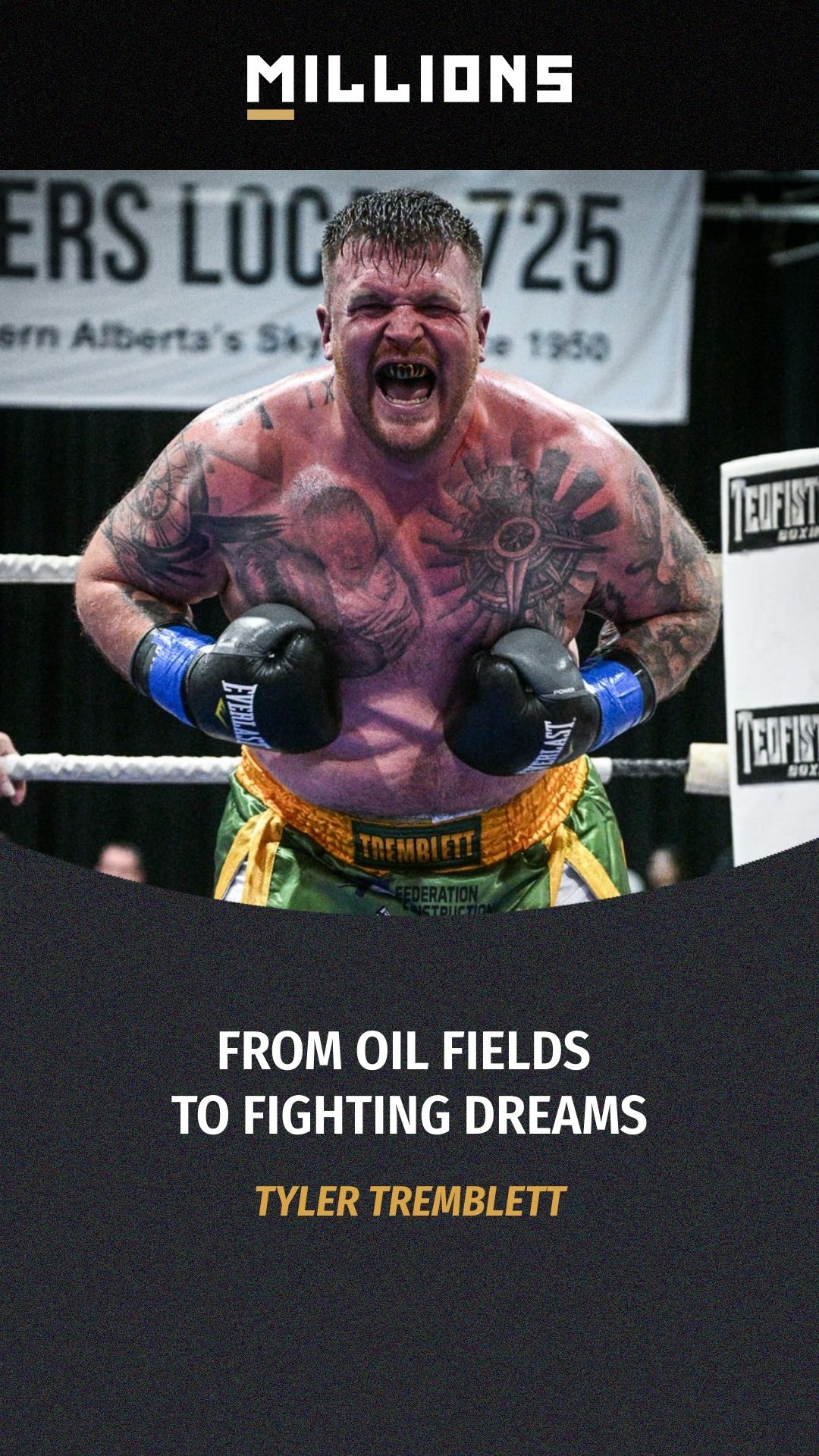 Tyler Tremblett: From Oil Fields to... on MILLIONS Tyler Tremblett: From Oil Fields to...