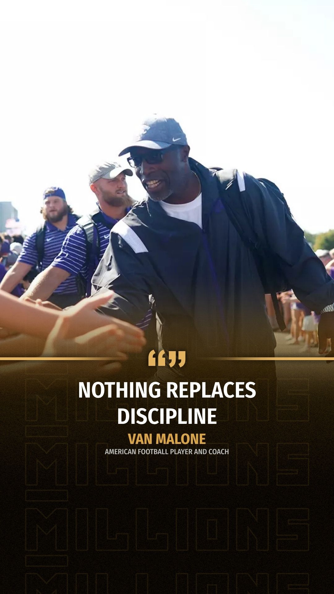 Van Malone: No Shortcut to Greatnes...