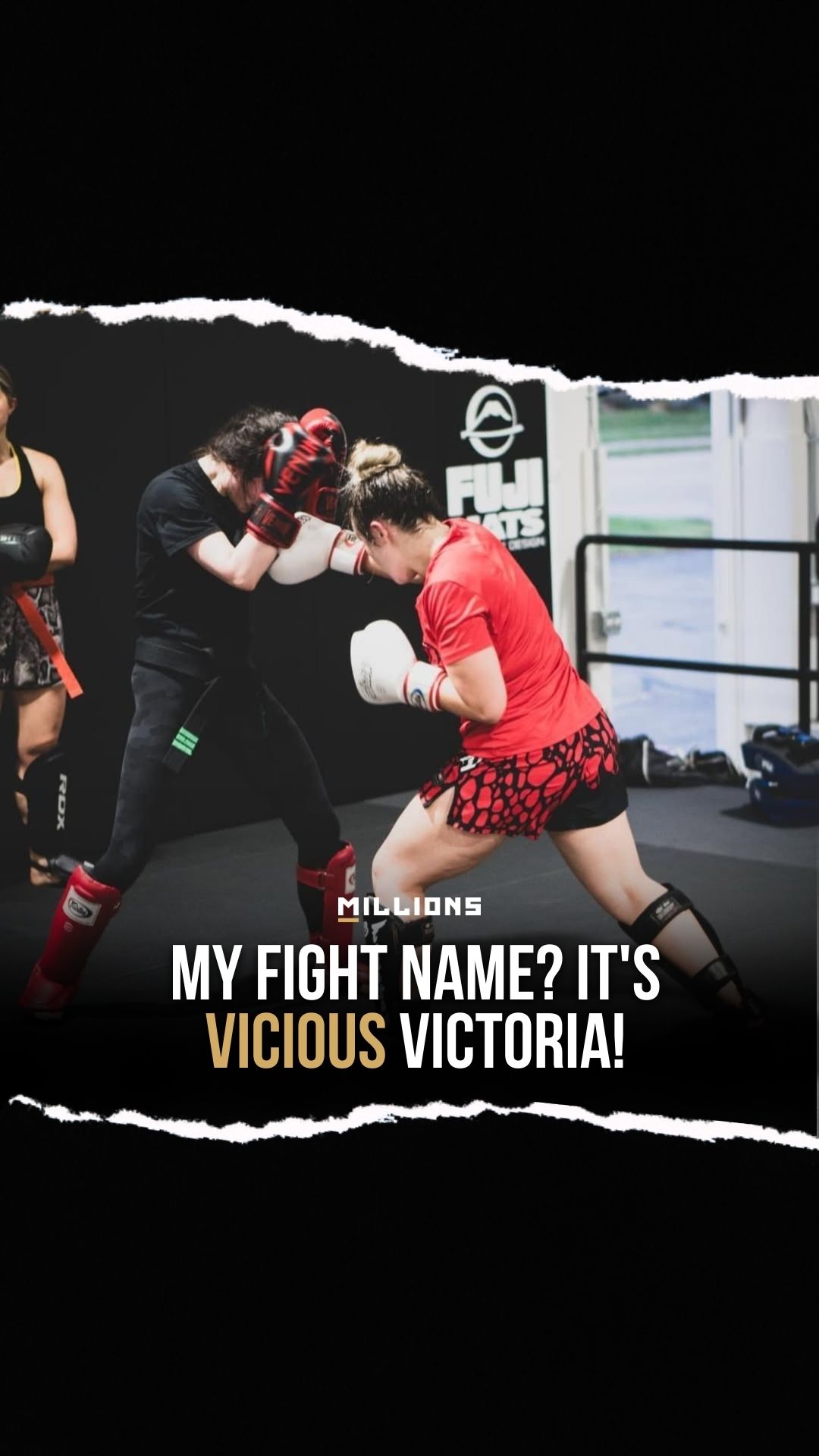 Vicious Victoria: My Fight Name? It...