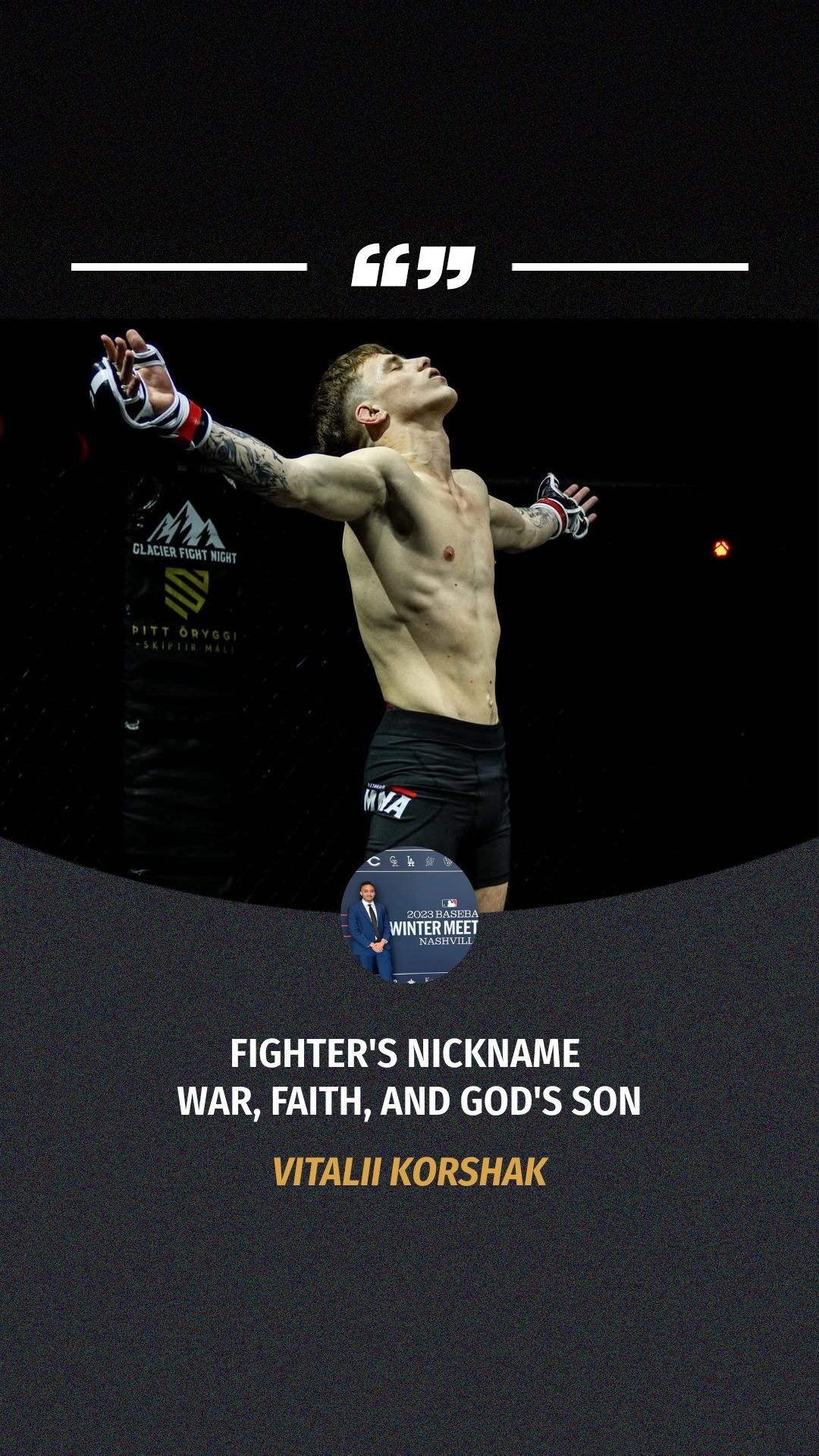 Vitalii Korshak: Fighter's Nickname...