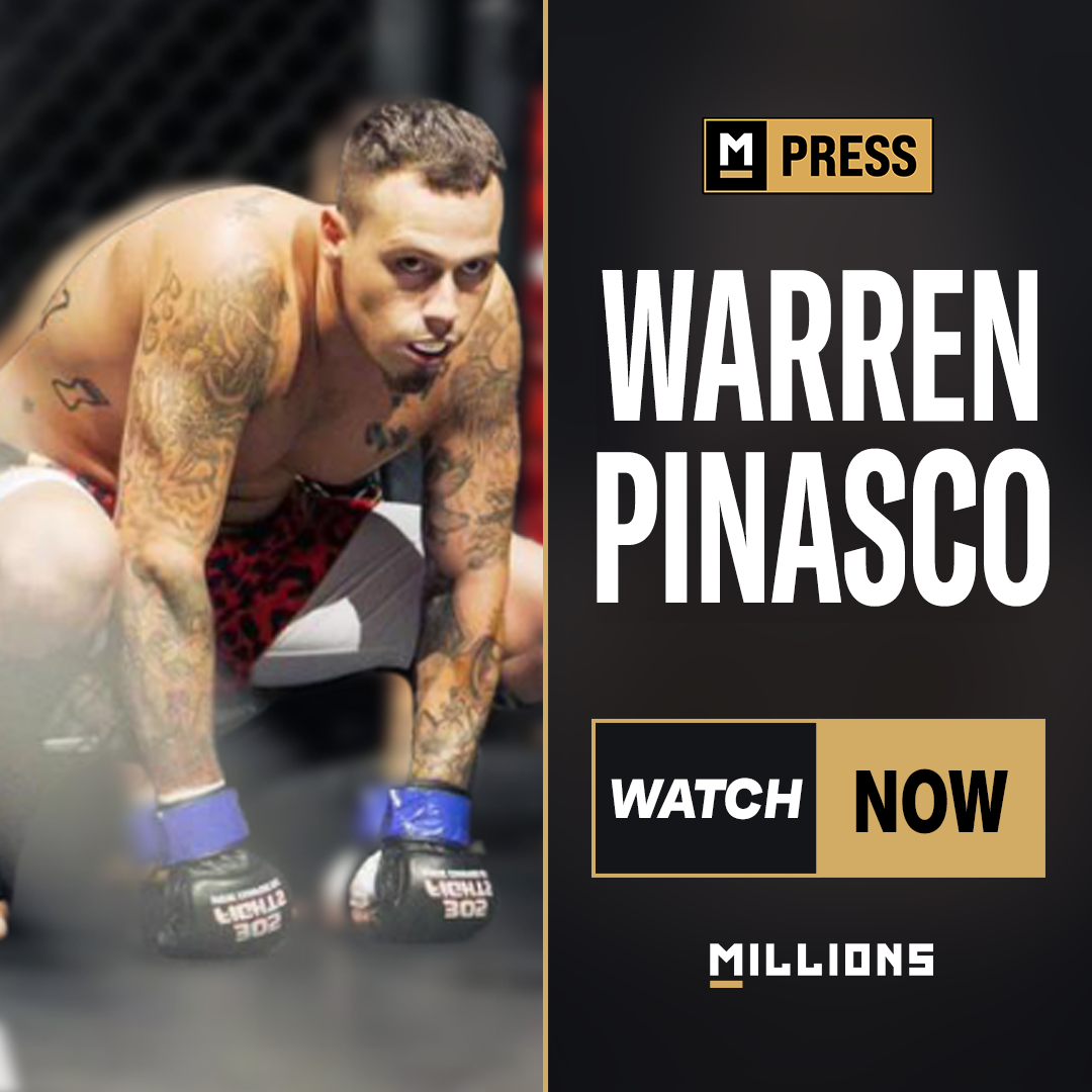 MILLIONS PRESS. Warren Pinasco Interview. July 15th, 2024, image size:1080x1080