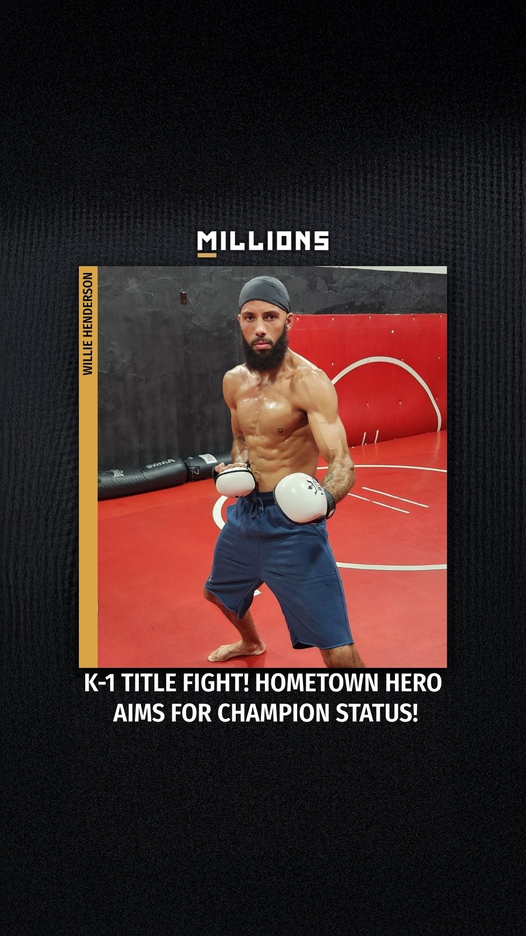 Willie Henderson: K-1 TITLE FIGHT! ...
