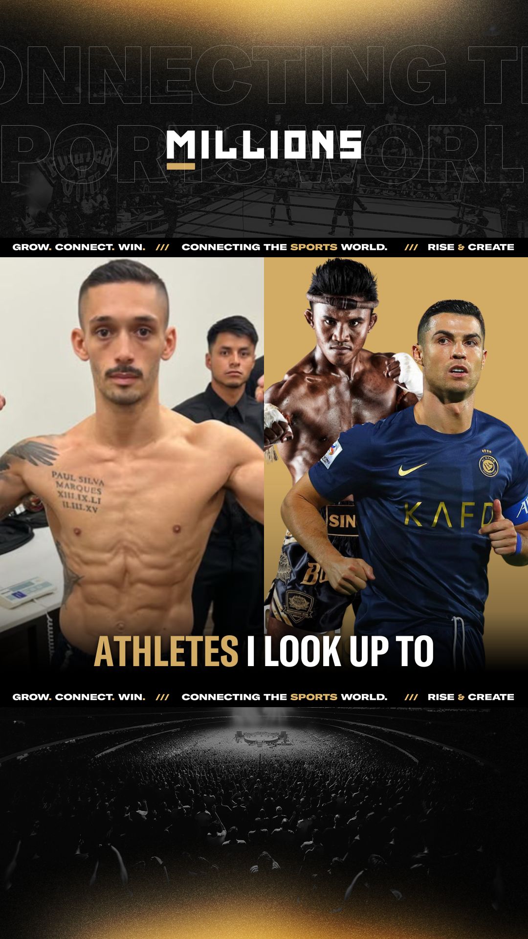 Zach Marques: Athletes I Look Up To... on MILLIONS Zach Marques: Athletes I Look Up To...