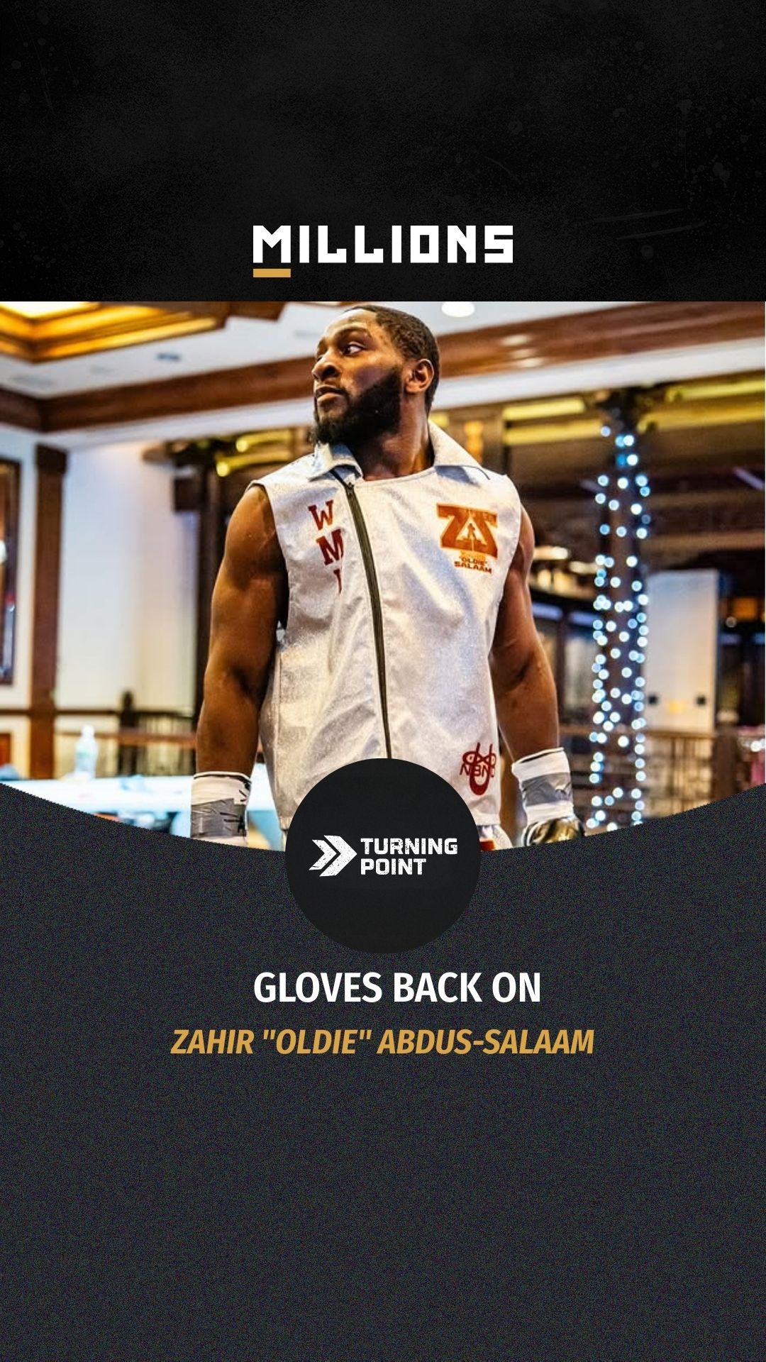 Zahir "Oldie" Abdus-Salaam: Gloves ...