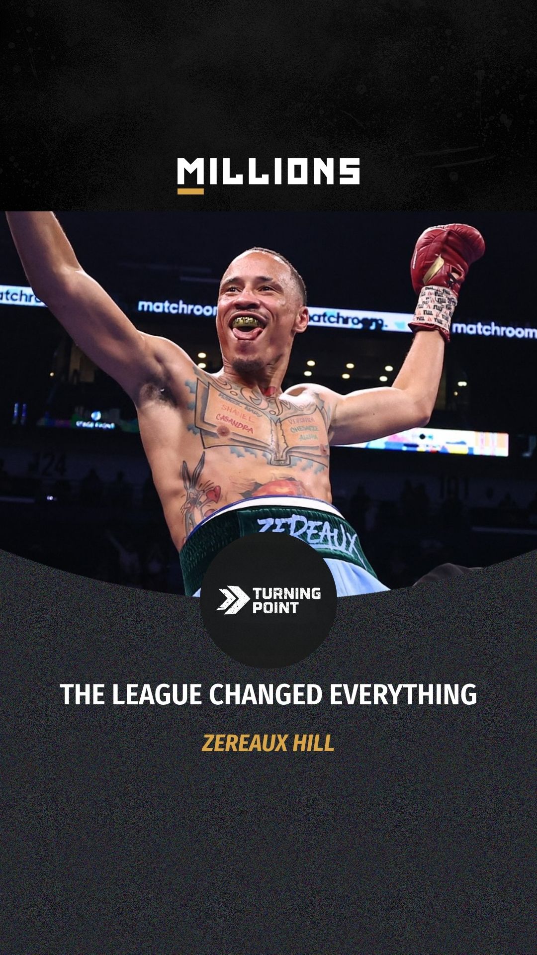 Jeremy Zereaux Hill: The League Cha... on MILLIONS Jeremy Zereaux Hill: The League Cha...