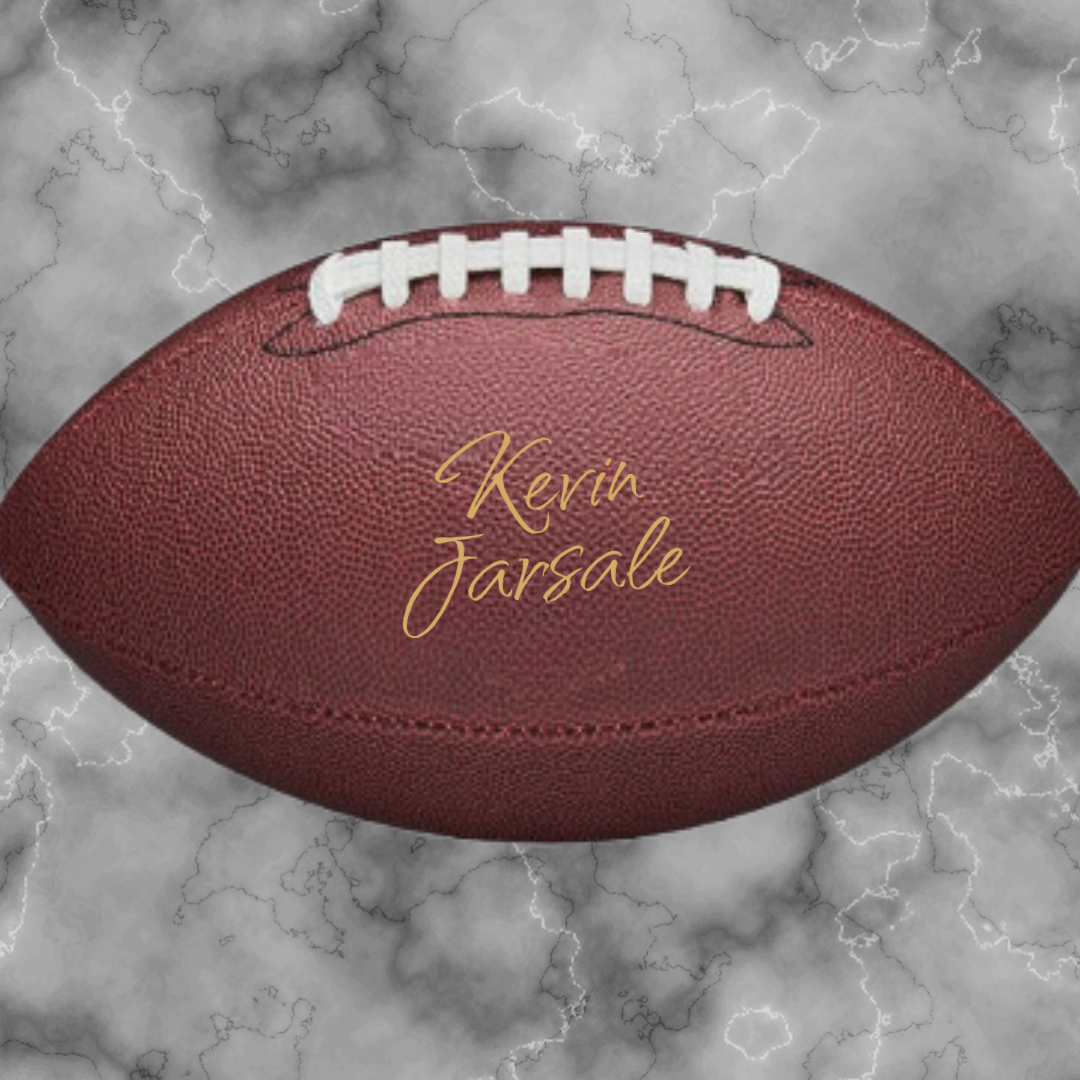 Kevin Jarsale Autographed Football on MILLIONS Kevin Jarsale Autographed Football