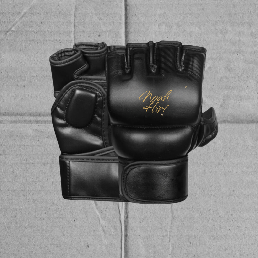 Noah “Hypnos” Hirt Autographed MMA Gloves on MILLIONS Noah “Hypnos” Hirt Autographed MMA Gloves