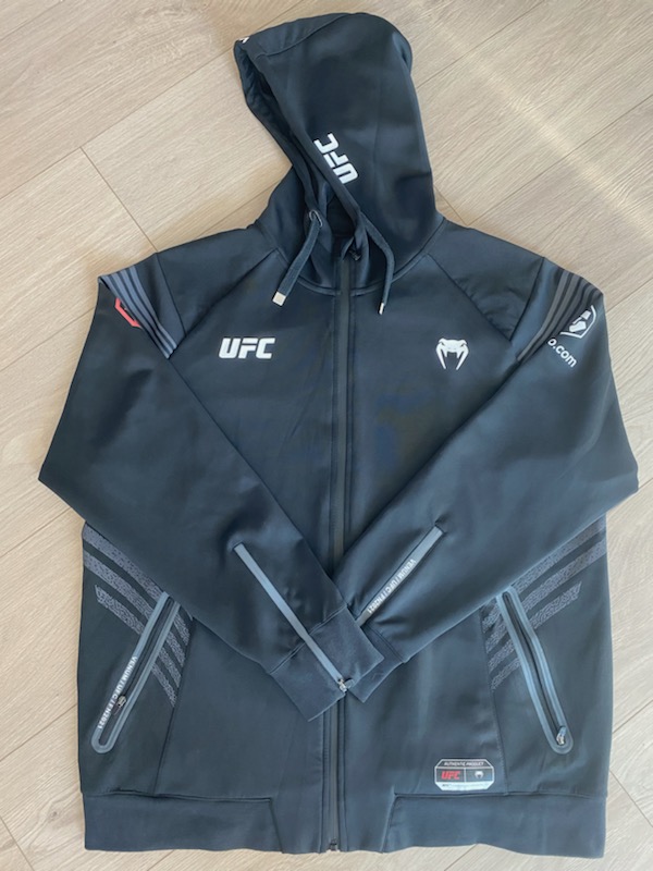 Miranda Maverick Fight-Worn and Signed UFC Hoodie