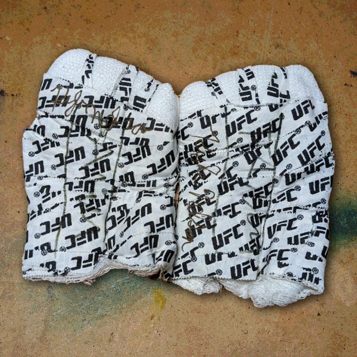 Kyle Nelson - Fight Worn Handwraps on MILLIONS Kyle Nelson - Fight Worn Handwraps