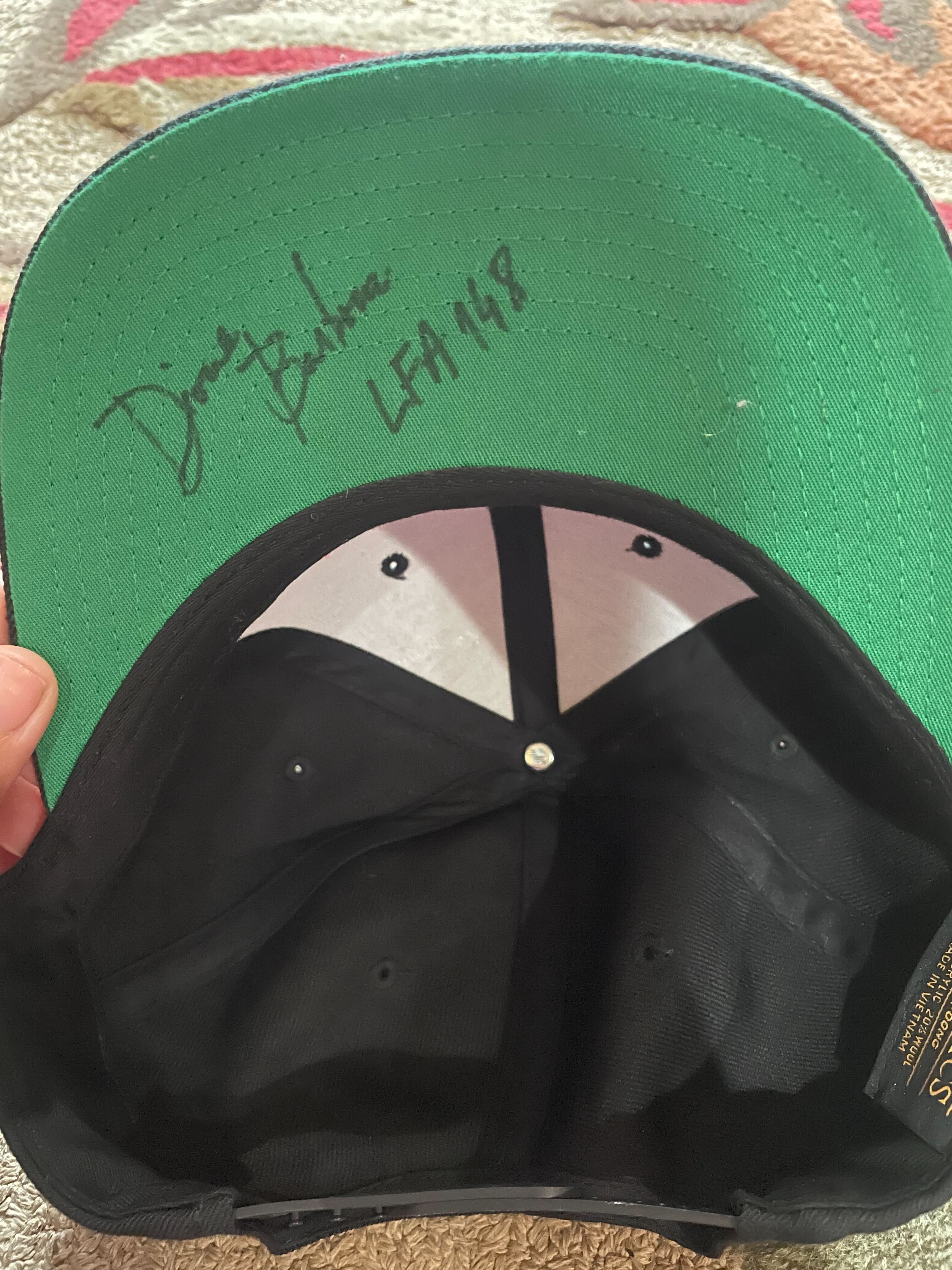 Official LFA Hat, Signed by Dione Barbosa on MILLIONS Official LFA Hat, Signed by Dione Barbosa