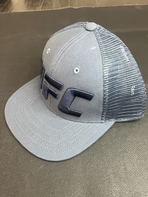 Authentic UFC Grey Trucker Hat, Signed by Grant "KGD" Dawson on MILLIONS Authentic UFC Grey Trucker Hat, Signed by Grant "KGD" Dawson